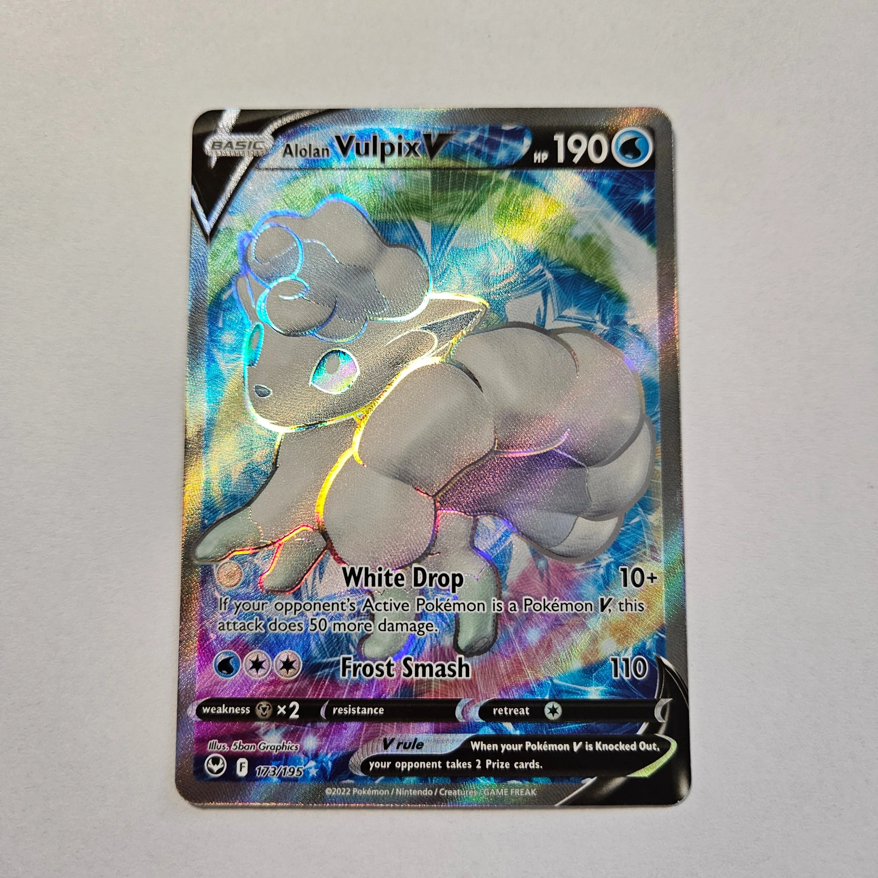 Product image for Alolan Vulpix V silver tempest