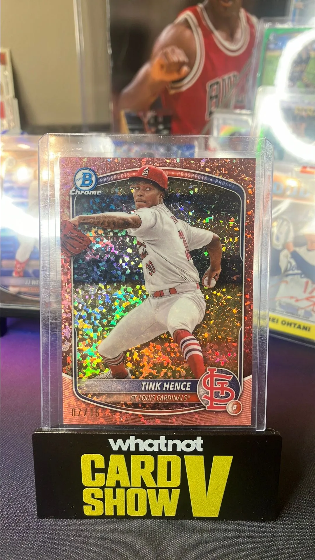 Product image for 2025 Bowman Chrome Tink Hence /15