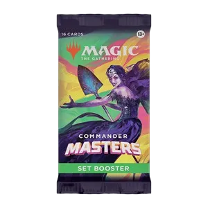 Product image for Magic: The Gathering - 2x Commander Masters Set Booster - EN
