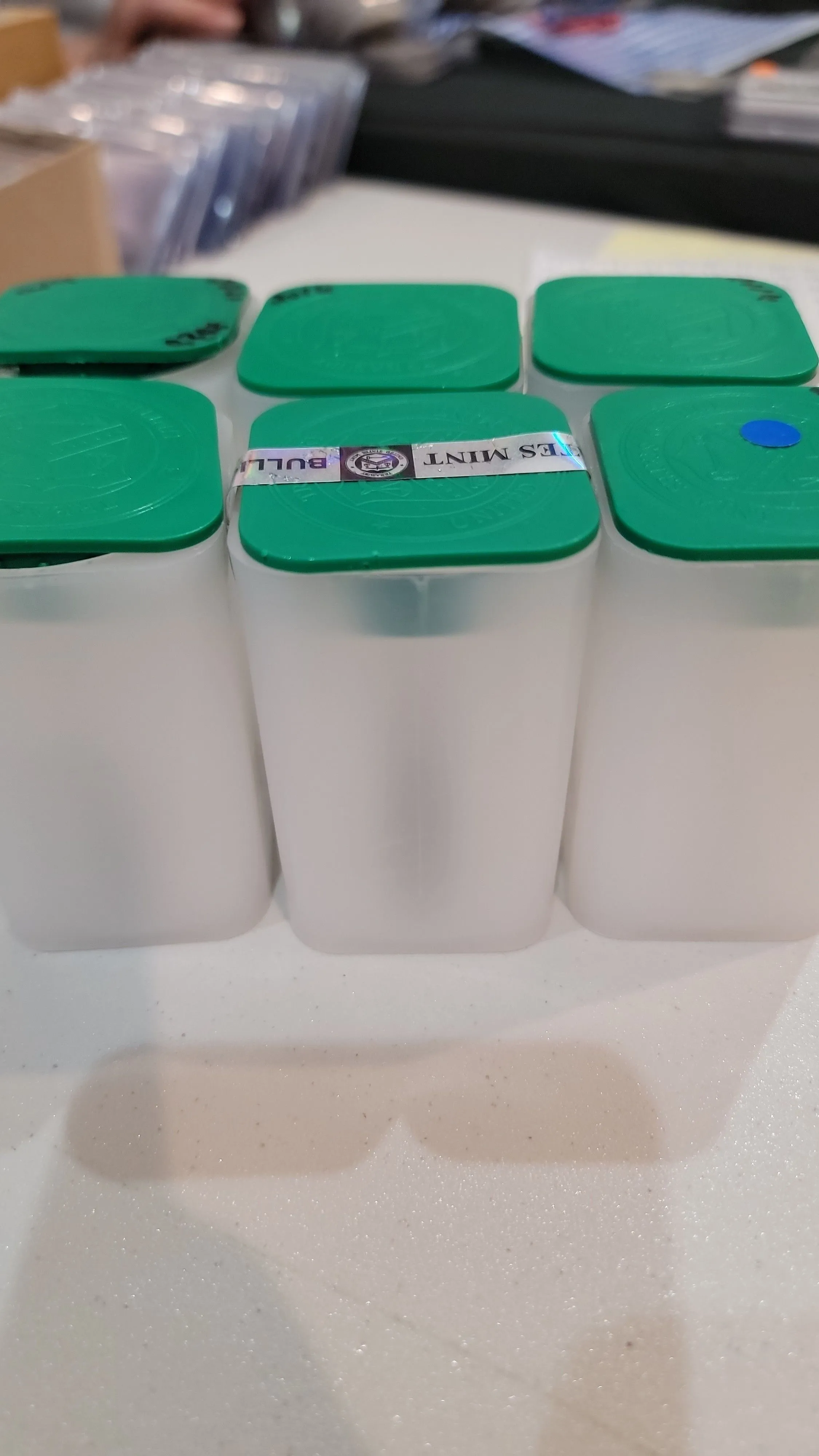 Product image for USED US MINT SILVER EAGLE TUBE
