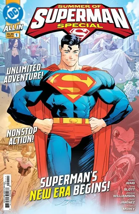 Product image for SUMMER OF SUPERMAN SPECIAL #1 (ONE SHOT) CVR A JORGE JIMENEZ