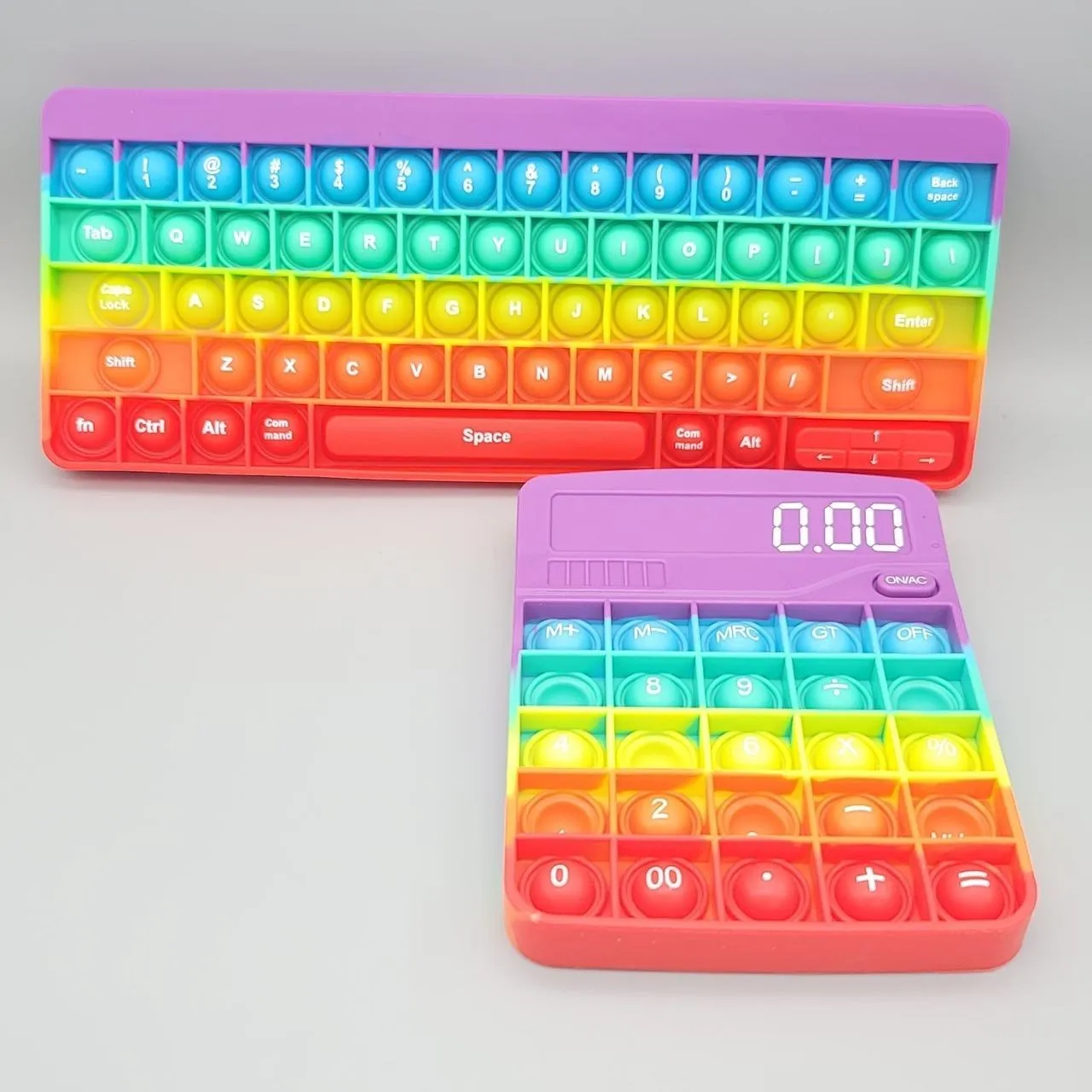 Product image for Keyboard & Calculator Fidget Pop Bubble Popper Sensory Toys