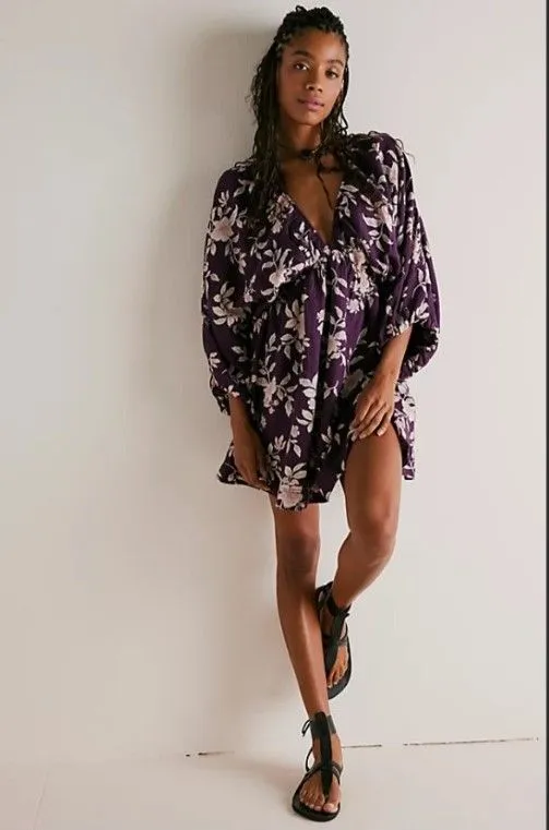 Product image for 51. NWT Free People Portia Printed Mini Dress - XS