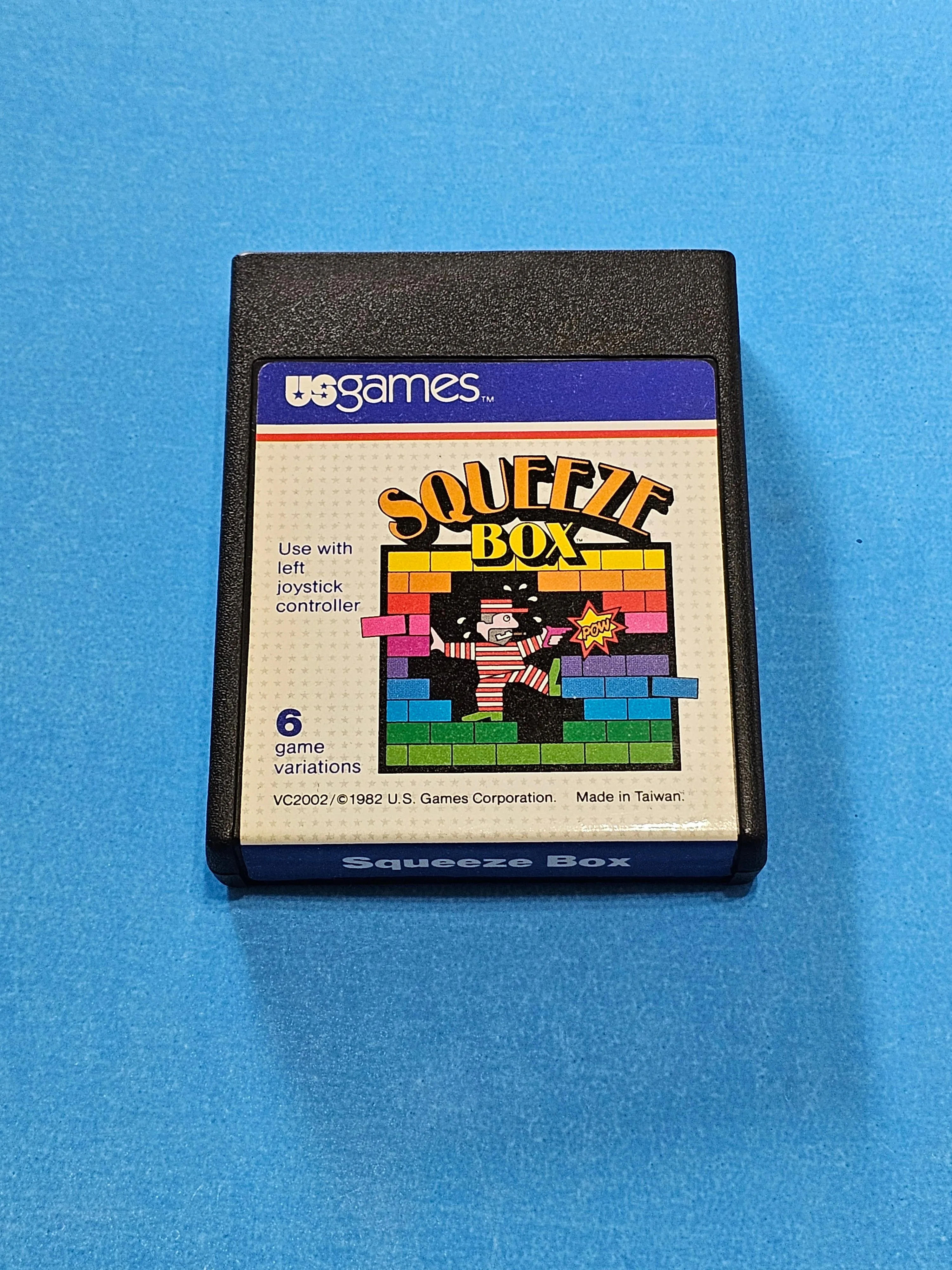 Product image for Atari 2600 'Squeeze Box' game