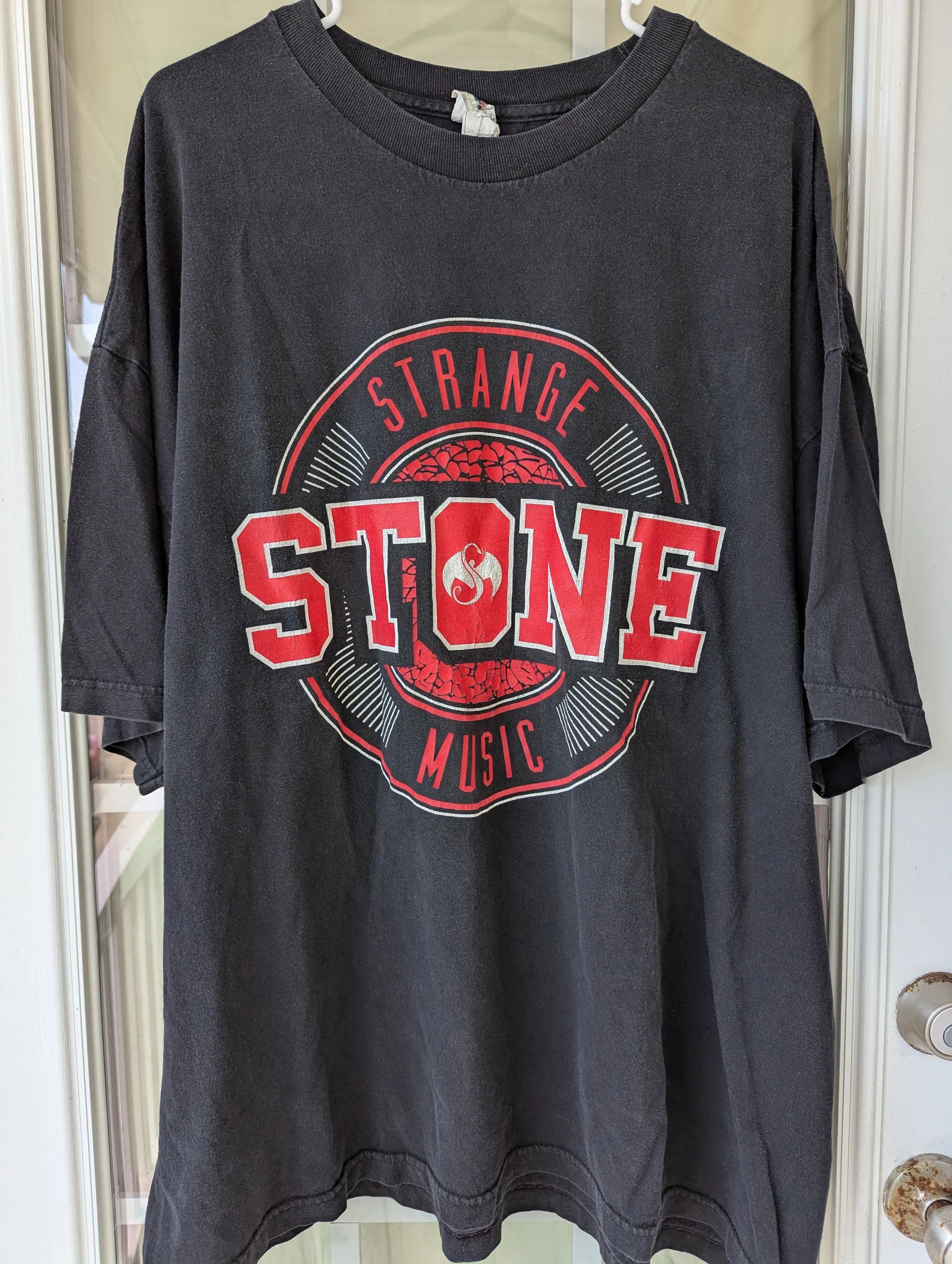 Product image for Stevie Stone Strange Music logo size 2XL alstyle tag juggalo tech n9ne metal rap hip hop
