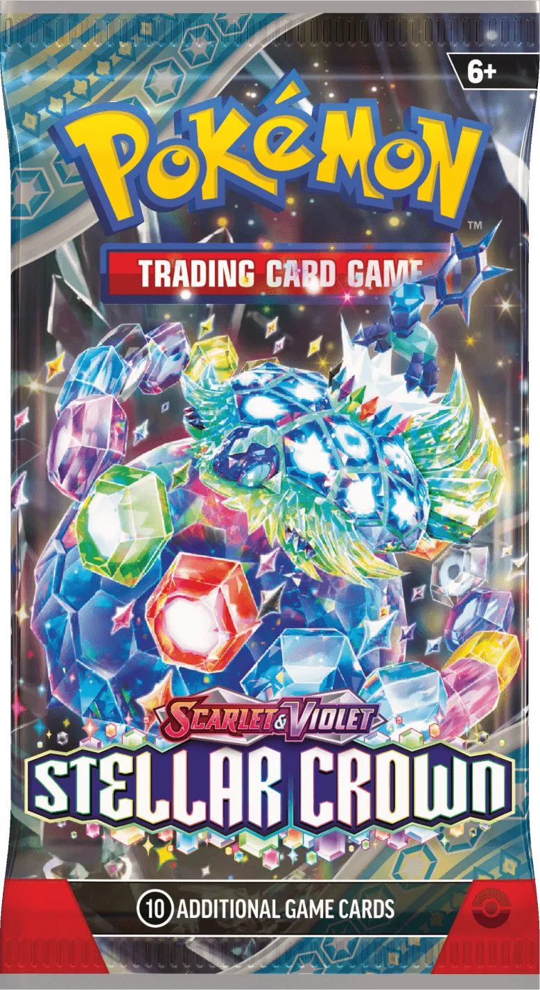 Product image for Pokemon Stellar Crown Boosterpack