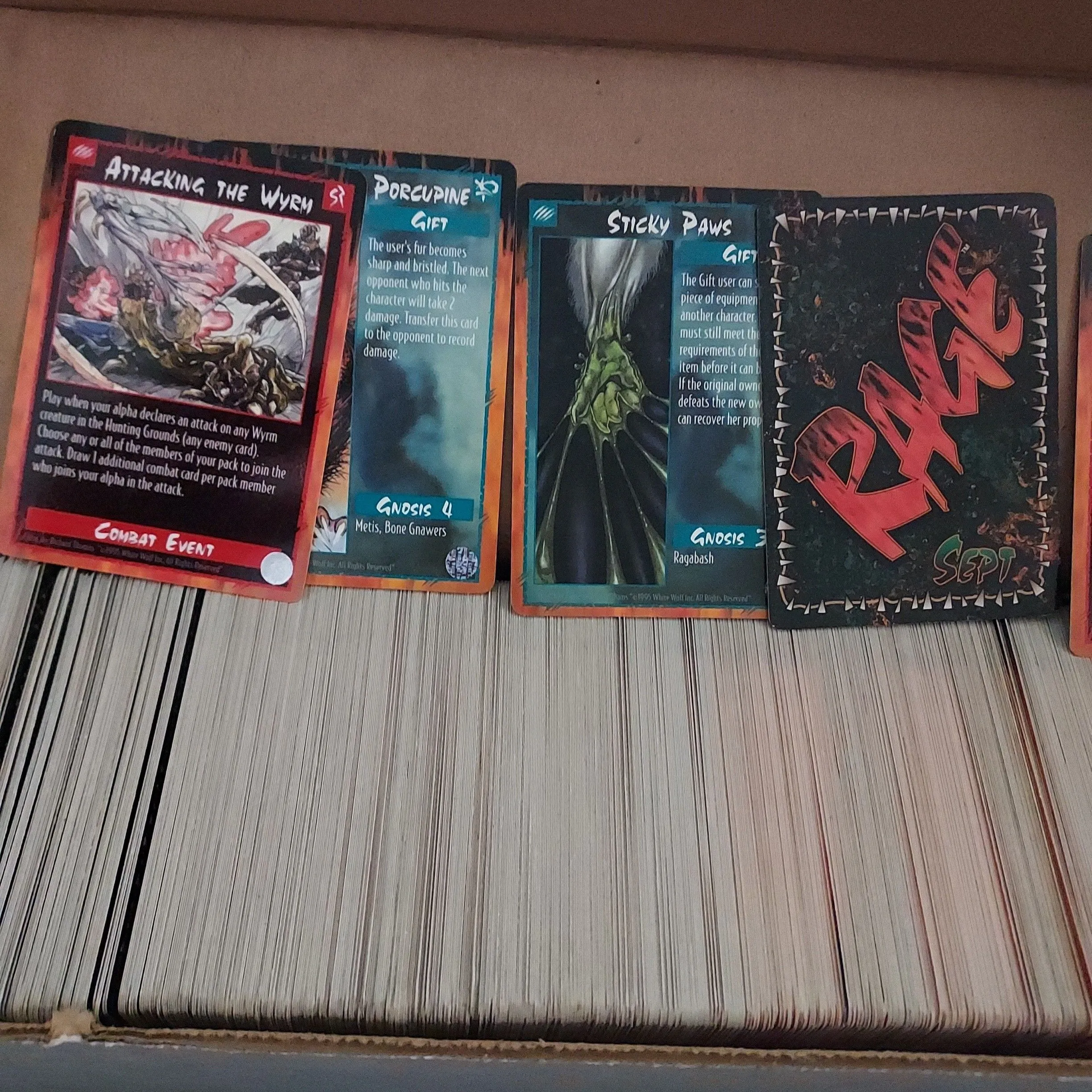 Product image for Rage  Werewolf card game 100 cards lot