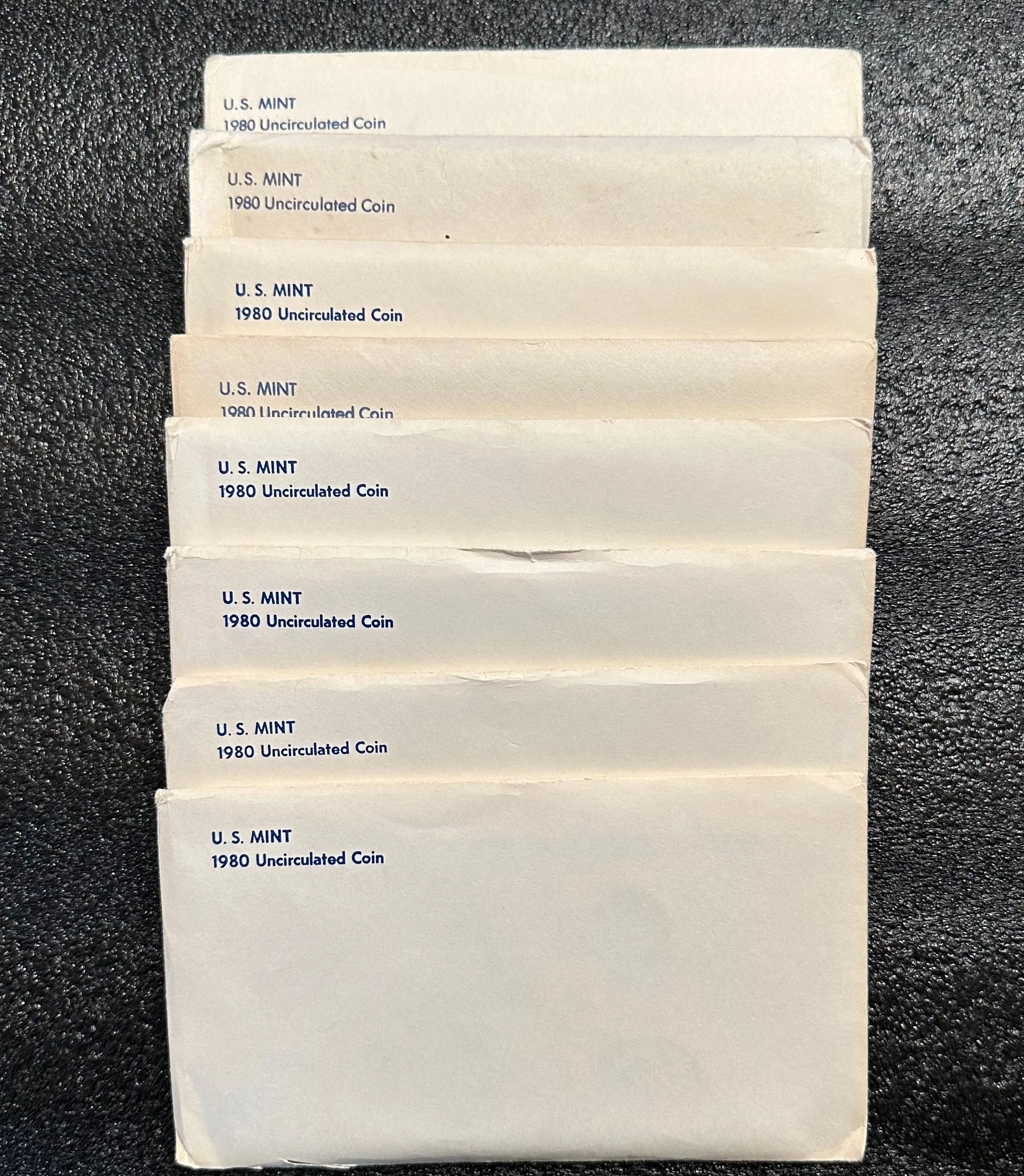 Product image for 1980 mint sets (1) $4.82 face 3 SBA's