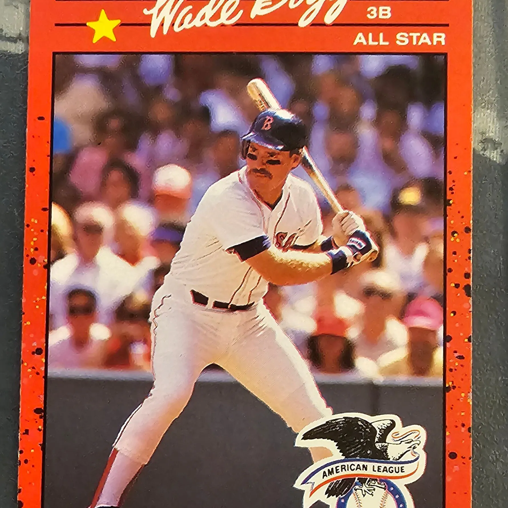 1990 rare Donruss Alstar double error Wade Boggs set of two cards   Whatnot: Shop, Sell, Connect
