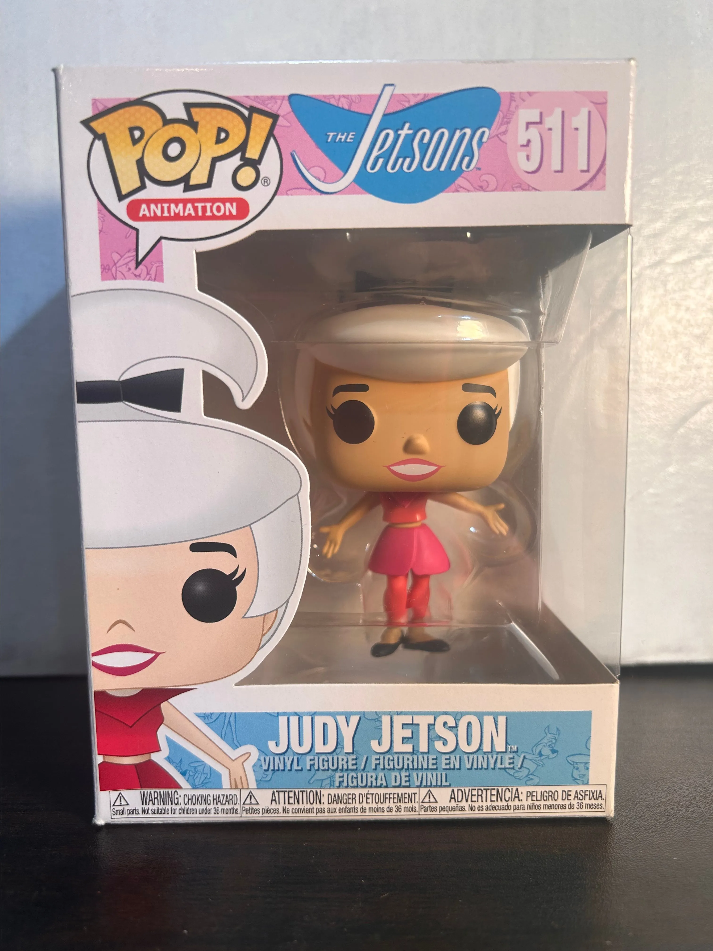 Product image for Judy Jetson The Jetsons Animation Vaulted Funko Pop 511 With Protector
