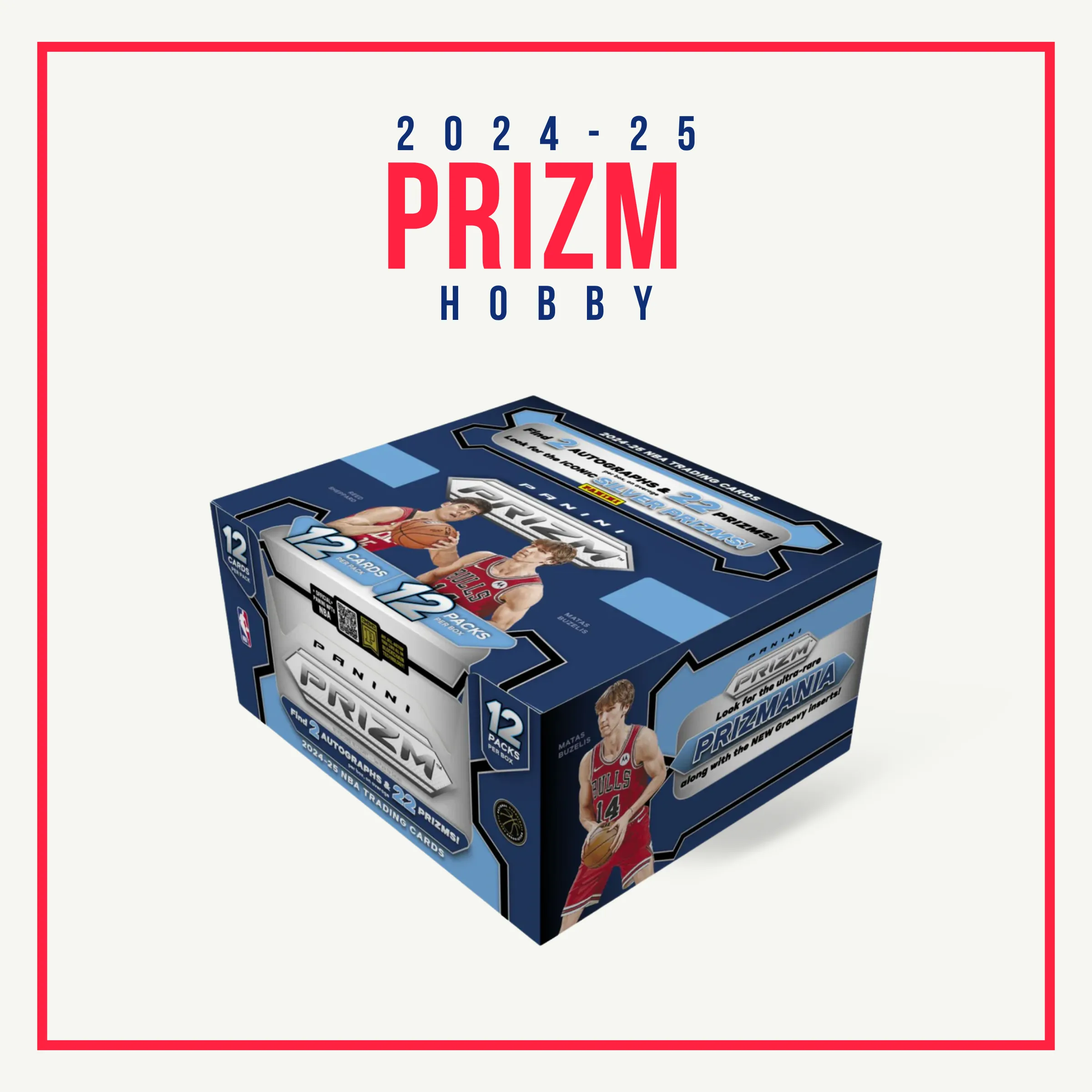 Product image for 2024-25 Panini Prizm NBA Basketball Hobby Box