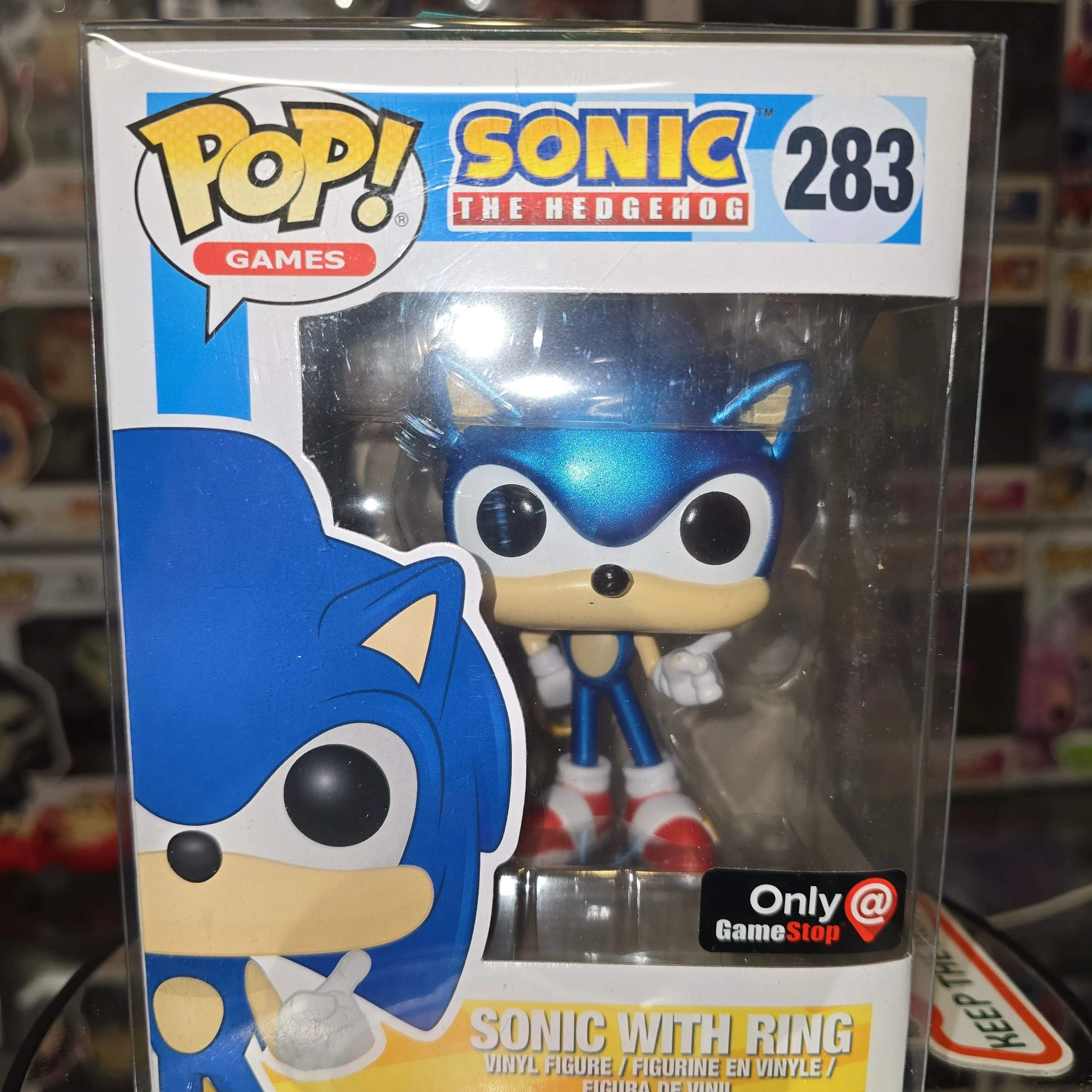 Product image for Sonic With Ring 2018 Gamestop Exclusive Sonic the Hedgehog J