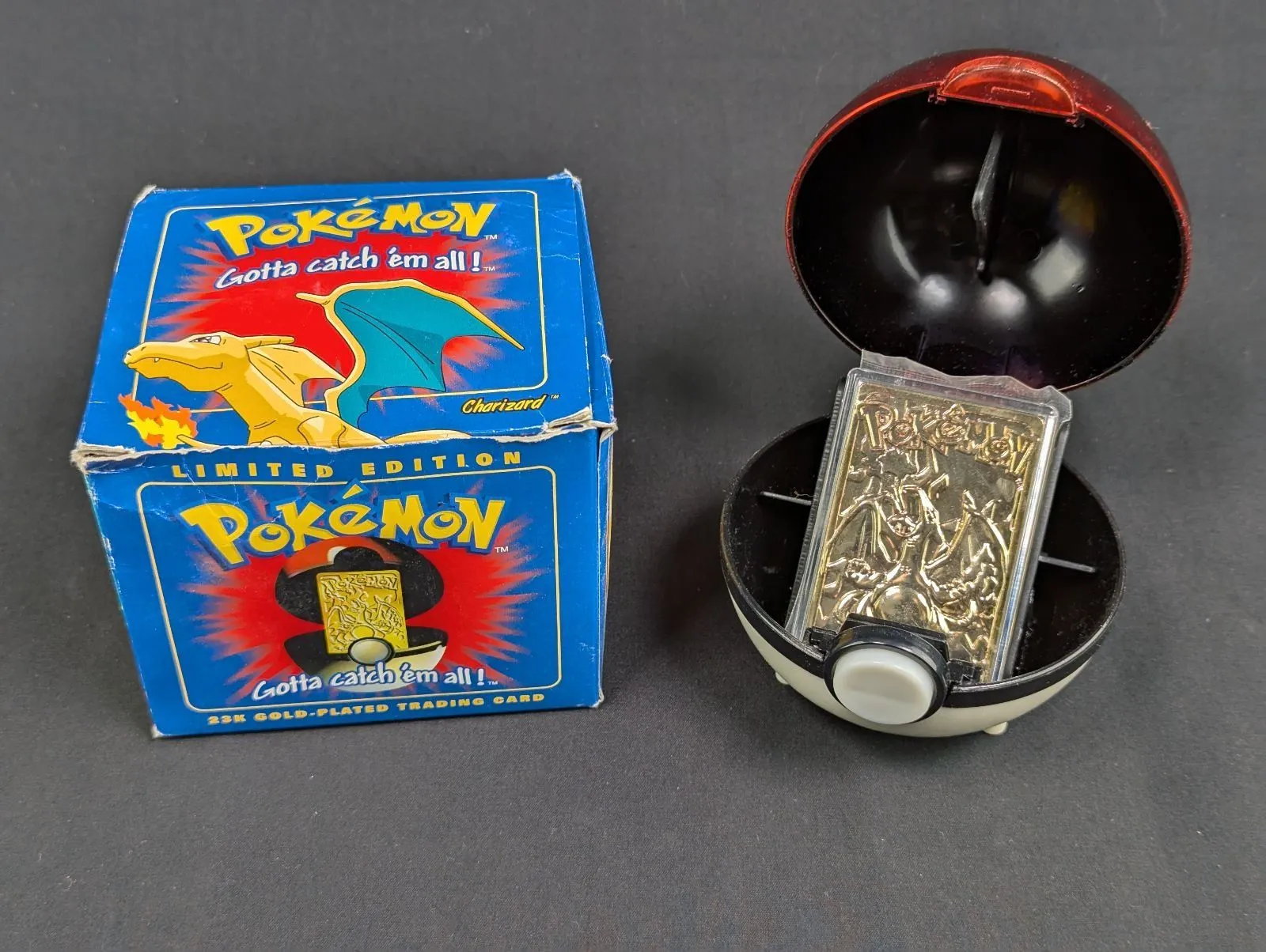 what does a gold pokemon card look like Pokemon-Mewtwo-23K Gold Plated Trading Card 1999 – CertiMart Inc main image 1
