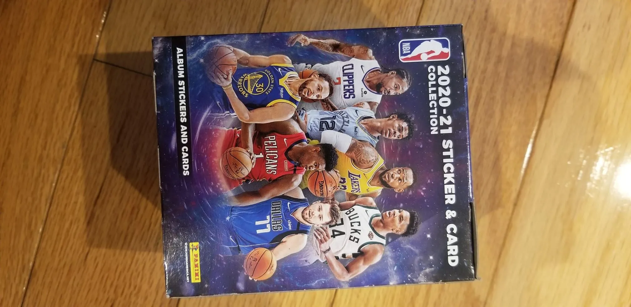 Product image for 2020-21 Panini NBA Sticker & Card Collection Box