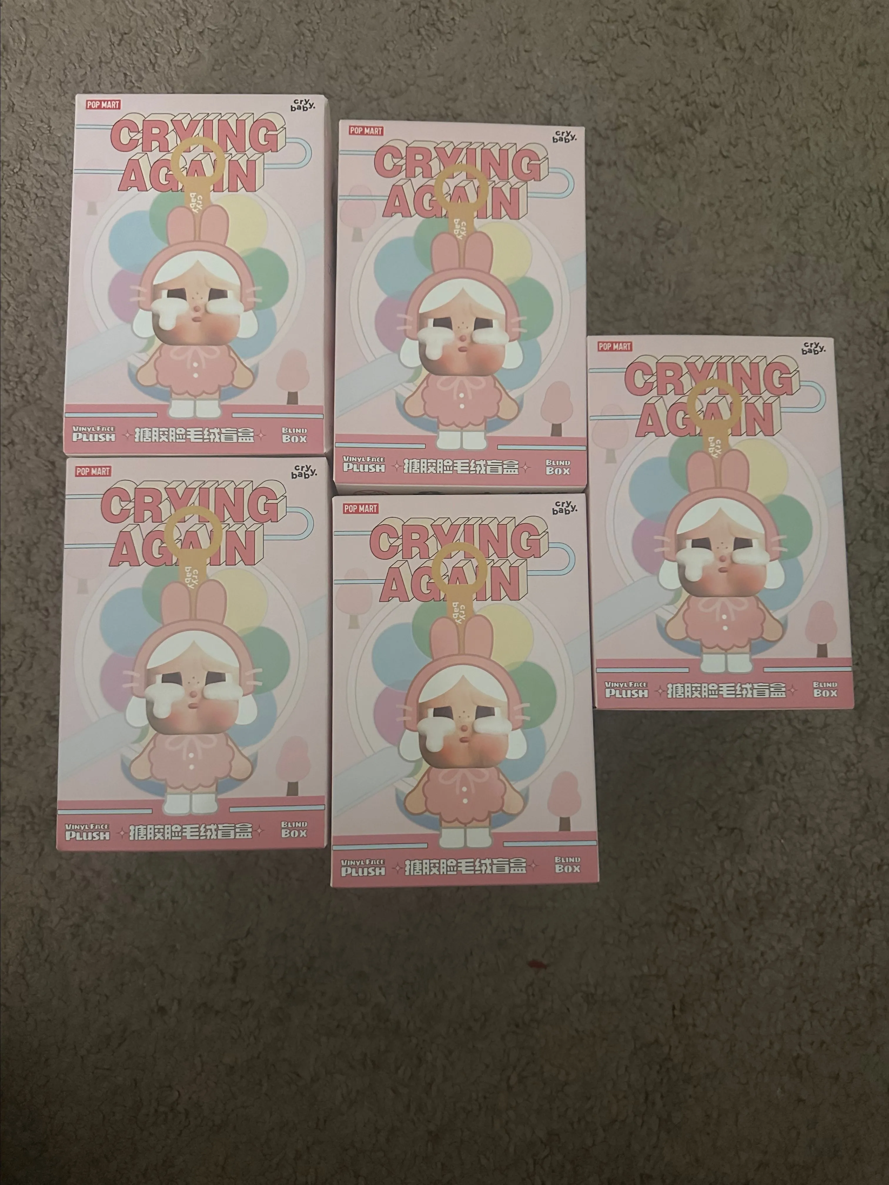 Product image for Popmart - CRYBABY - cry again series
