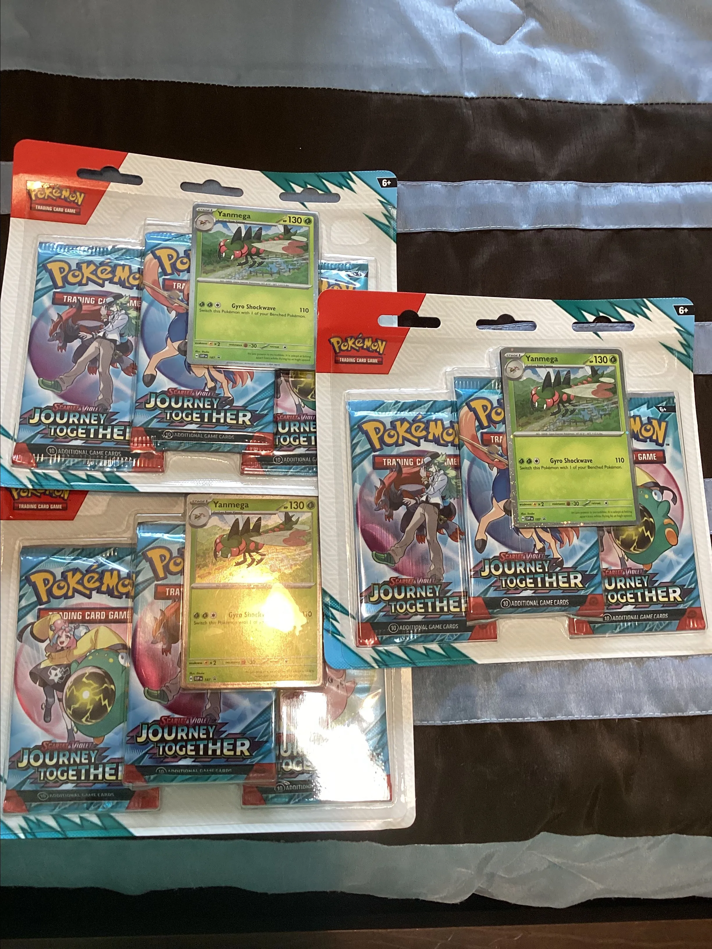 Product image for Pokemon Journey Together 3 Pack Blisters Bundle
