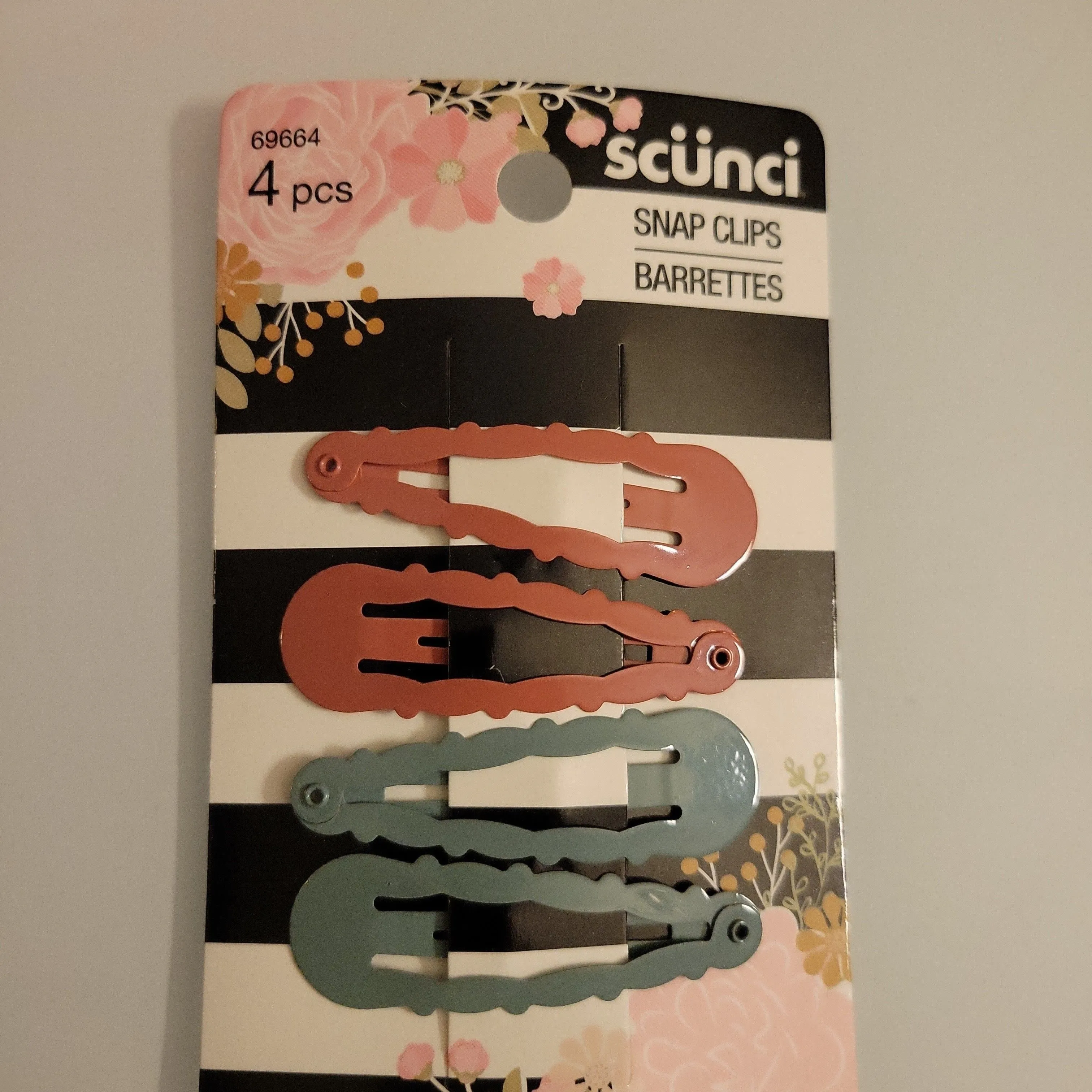 Product image for SCUNCI SNAP CLIPS - PINK + GREEN