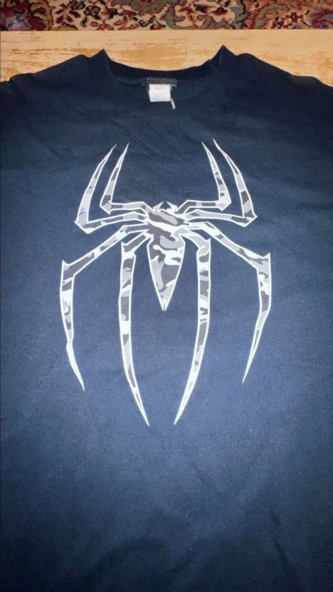 Product image for 033: 2007 SPIDER-MAN 3 CAMO SPIDER - XL (22X30)