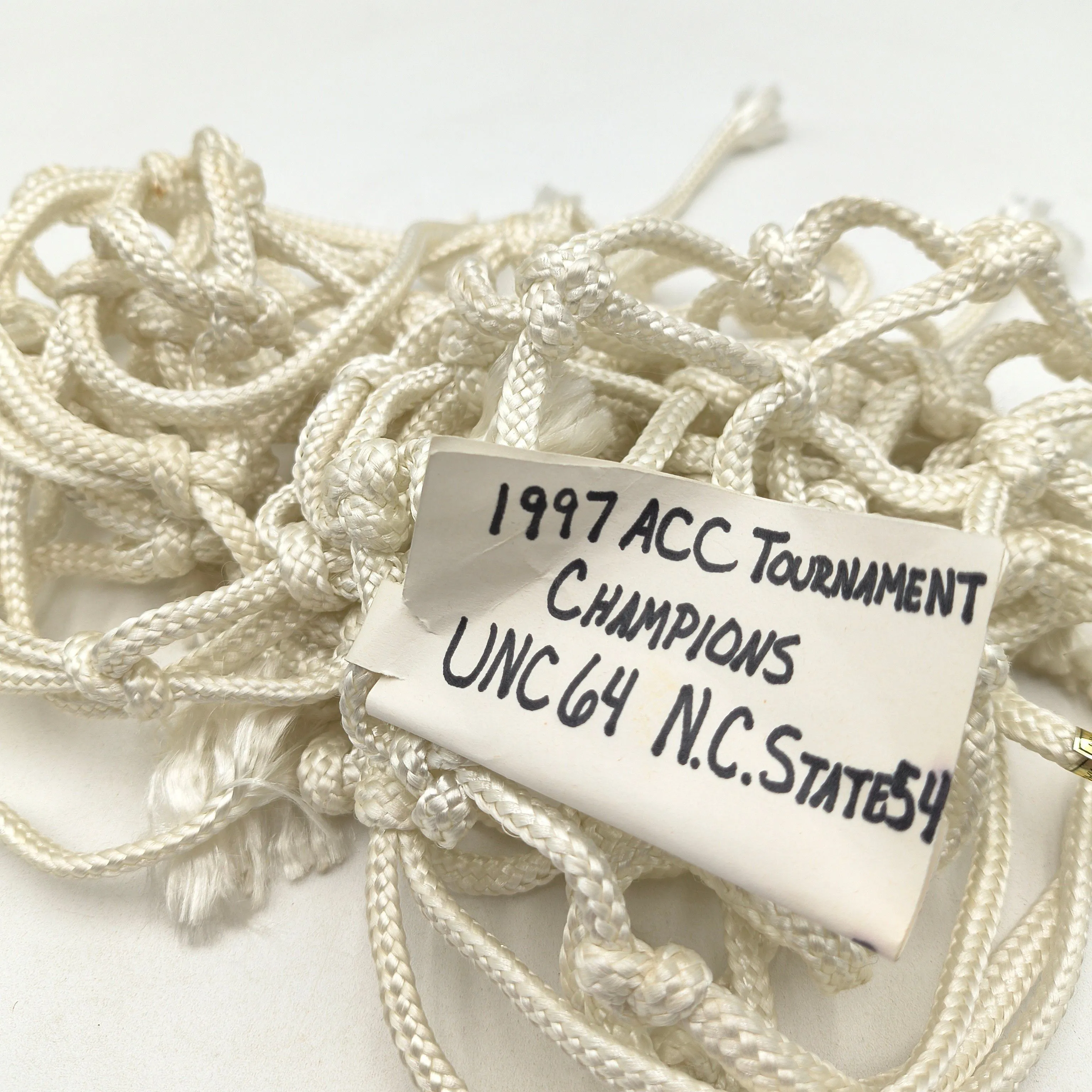 Product image for 42. 1997 ACC BASKETBALL TOURNAMENT Game Used Net 