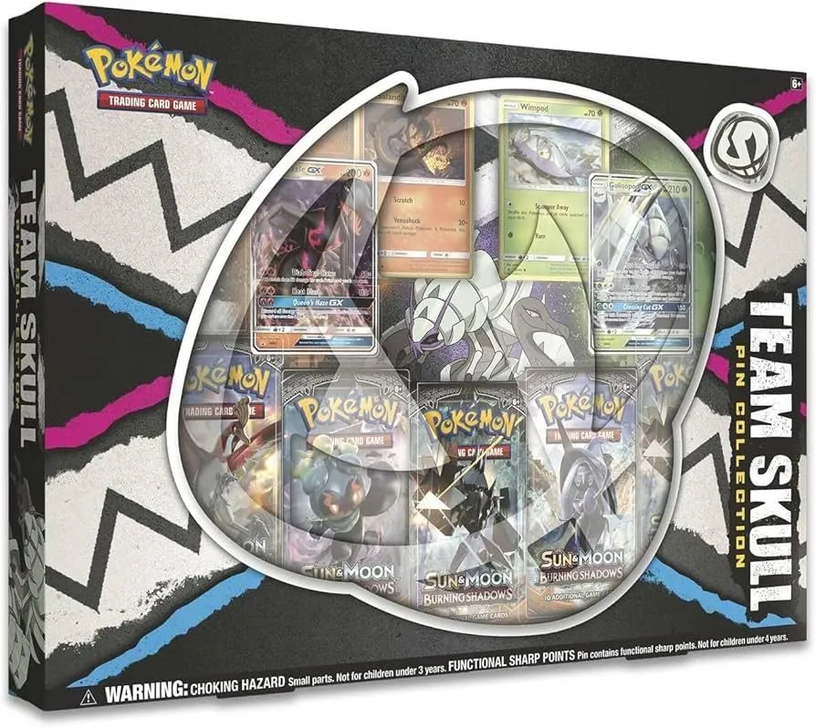 Product image for 1x Team Skull Pin Collection EN