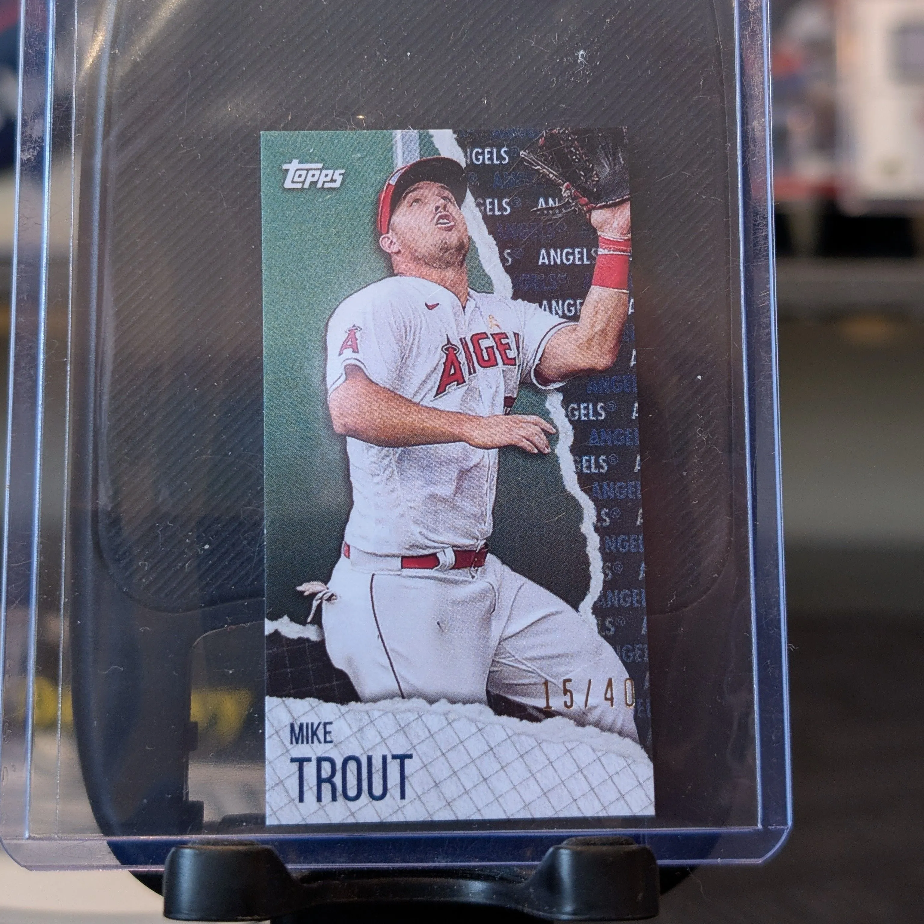 Product image for Mike Trout 2021 Topps Rip 15/40