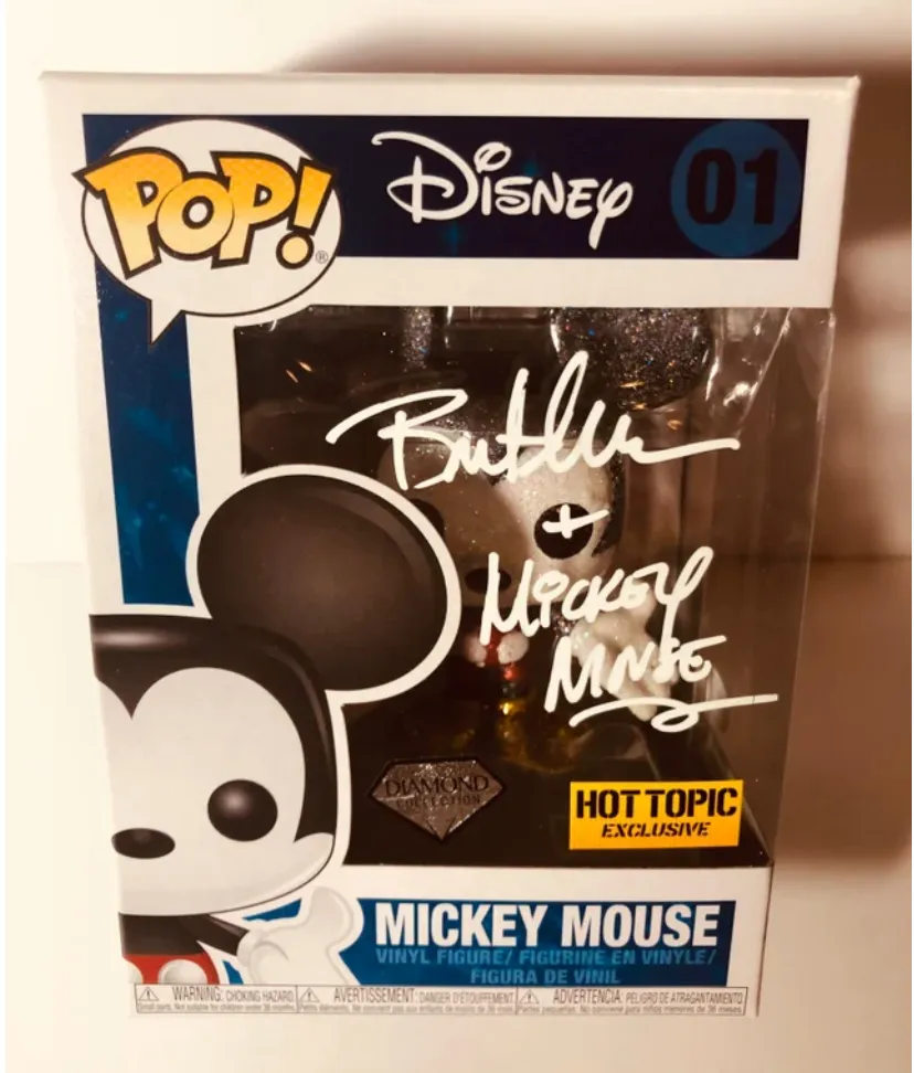 Product image for     Funko: Mickey Mouse Diamond Edition, Hot Topic Exclusive Signed By Bret Iwan