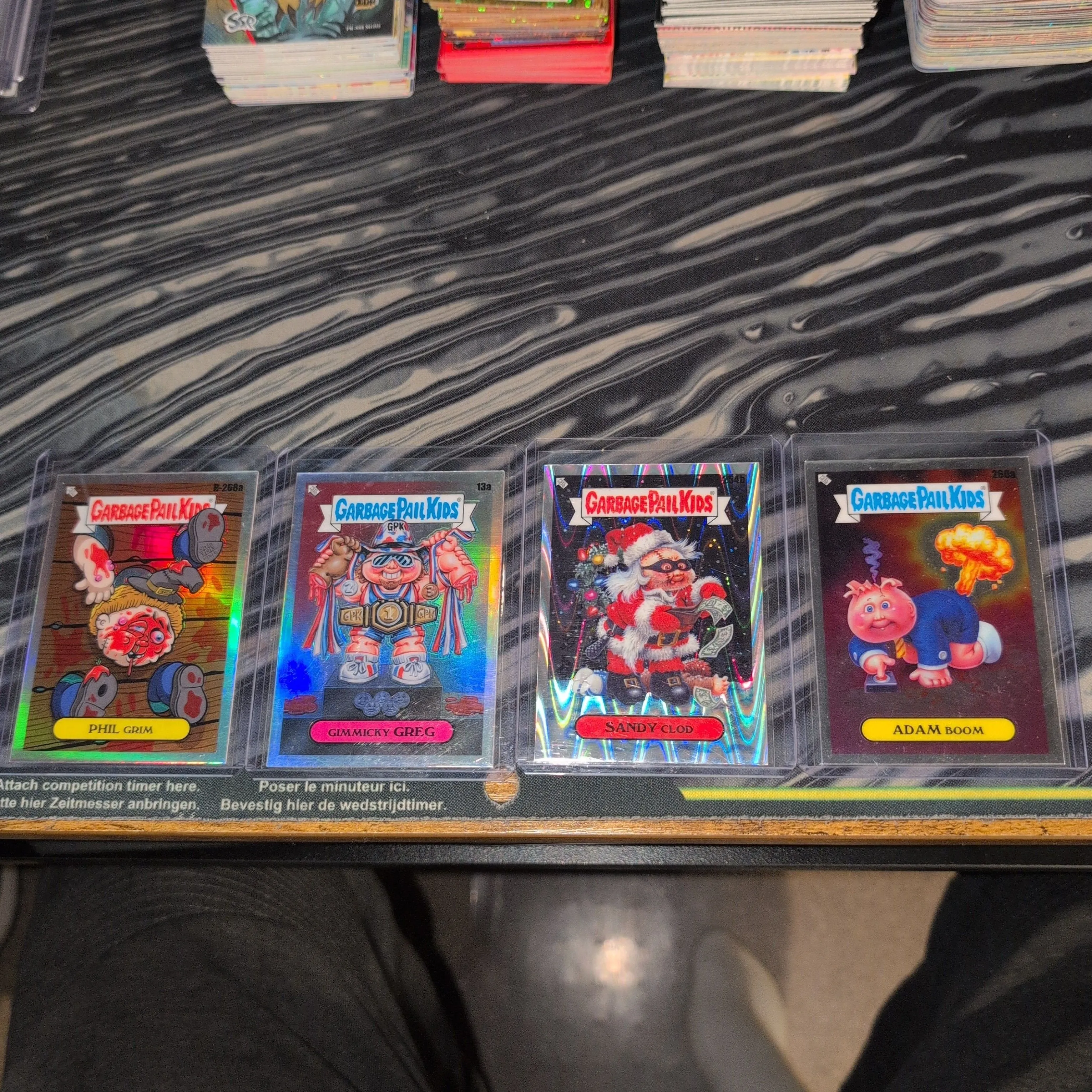Product image for 4 Rare GPK cards-TOPPS CHROME