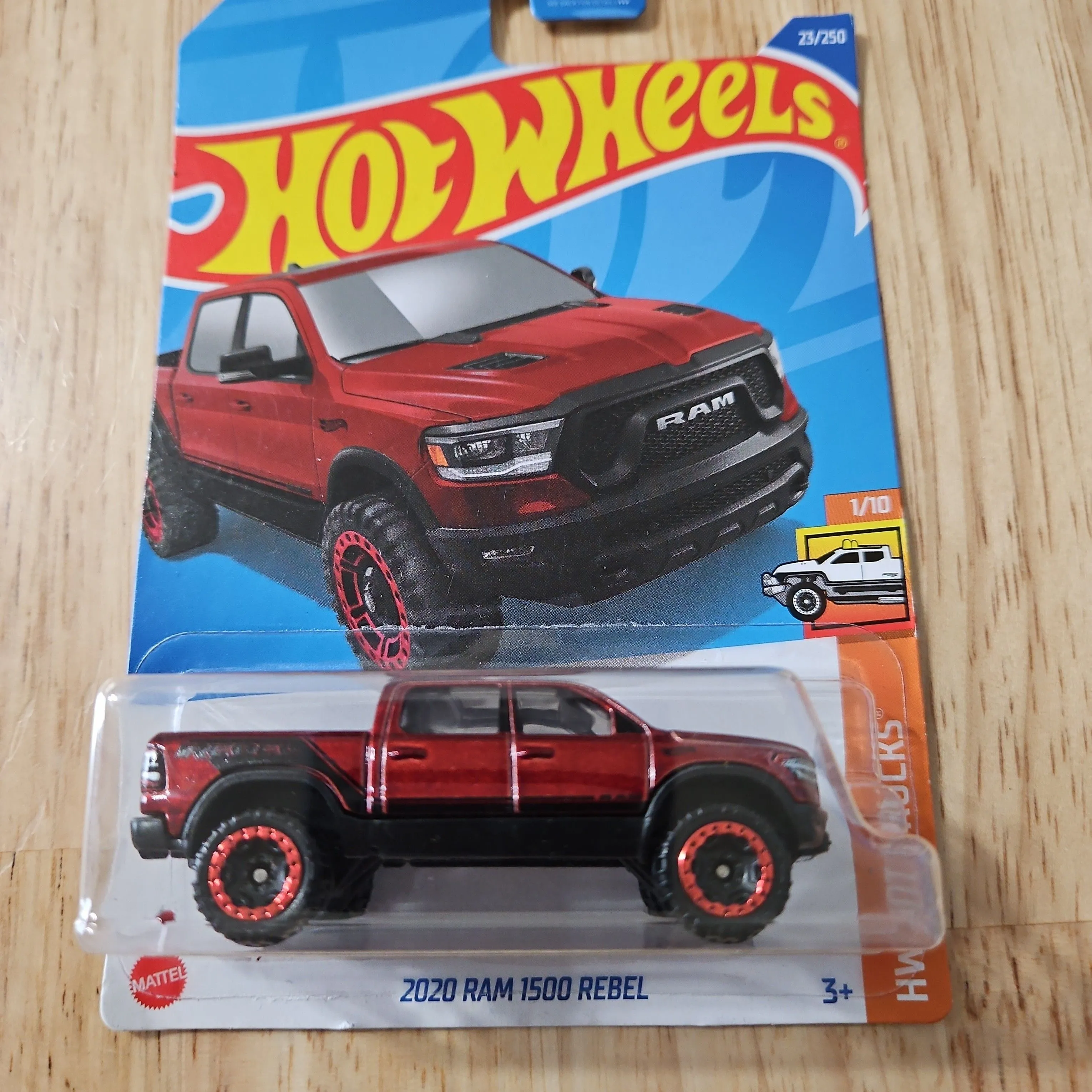 Product image for hotwheels 2020 ram 1500 rebel
