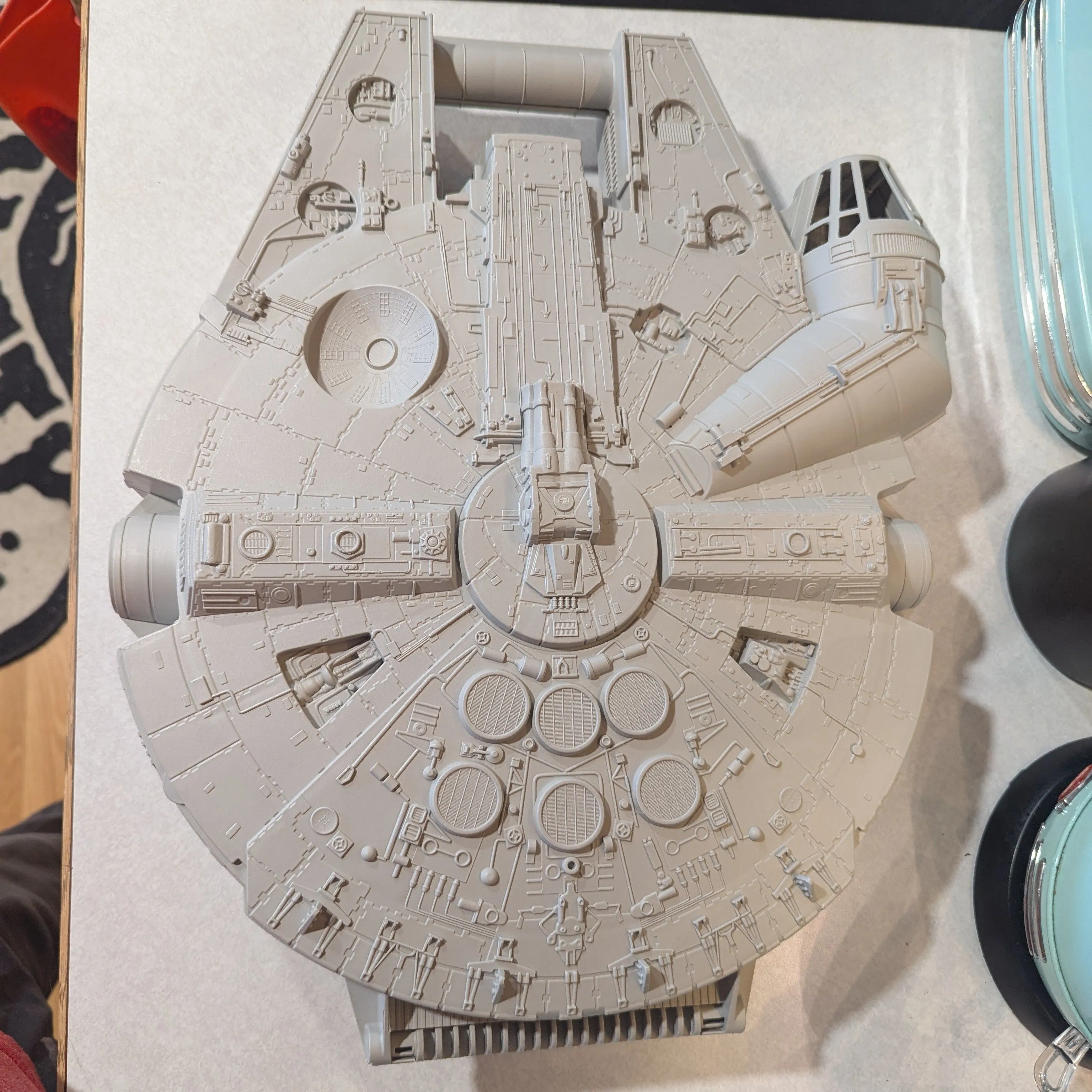 Product image for 1990's Star Wars Millenium Falcon Action Figure Storage Carry Case Vintage 17”
Selling a good 1990's