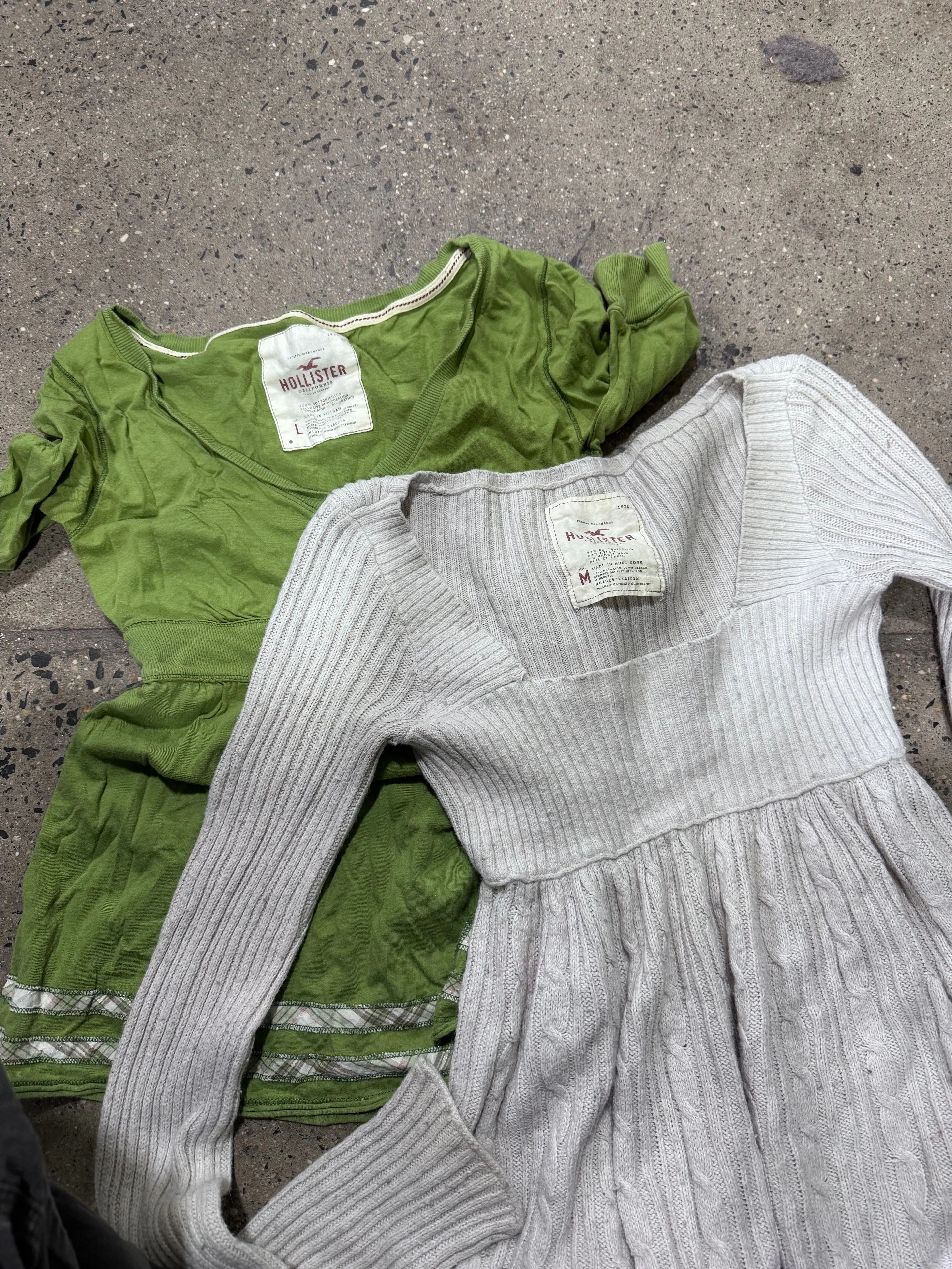 Product image for CREAM Knit Hollister Babydoll Top