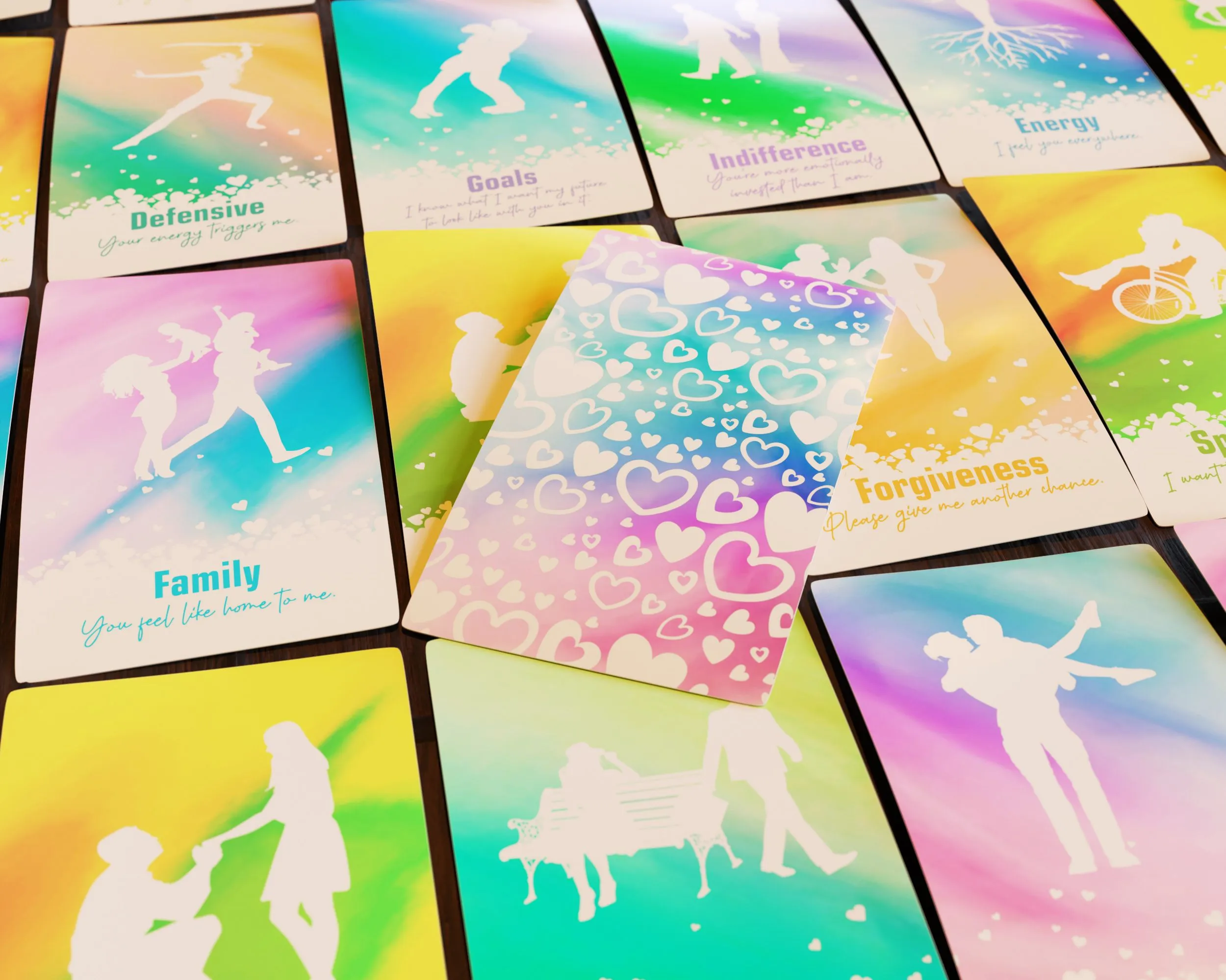Product image for Cotton Candy Oracle Deck | Love Readings | Soulmates | 53 Cards | NEW