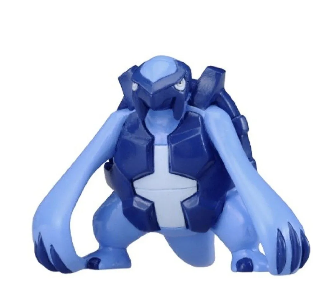 Product image for Takara Tomy Pokémon 2" Monster Collection Carracosta (#565) M-032 Action Figure. The image shows a f