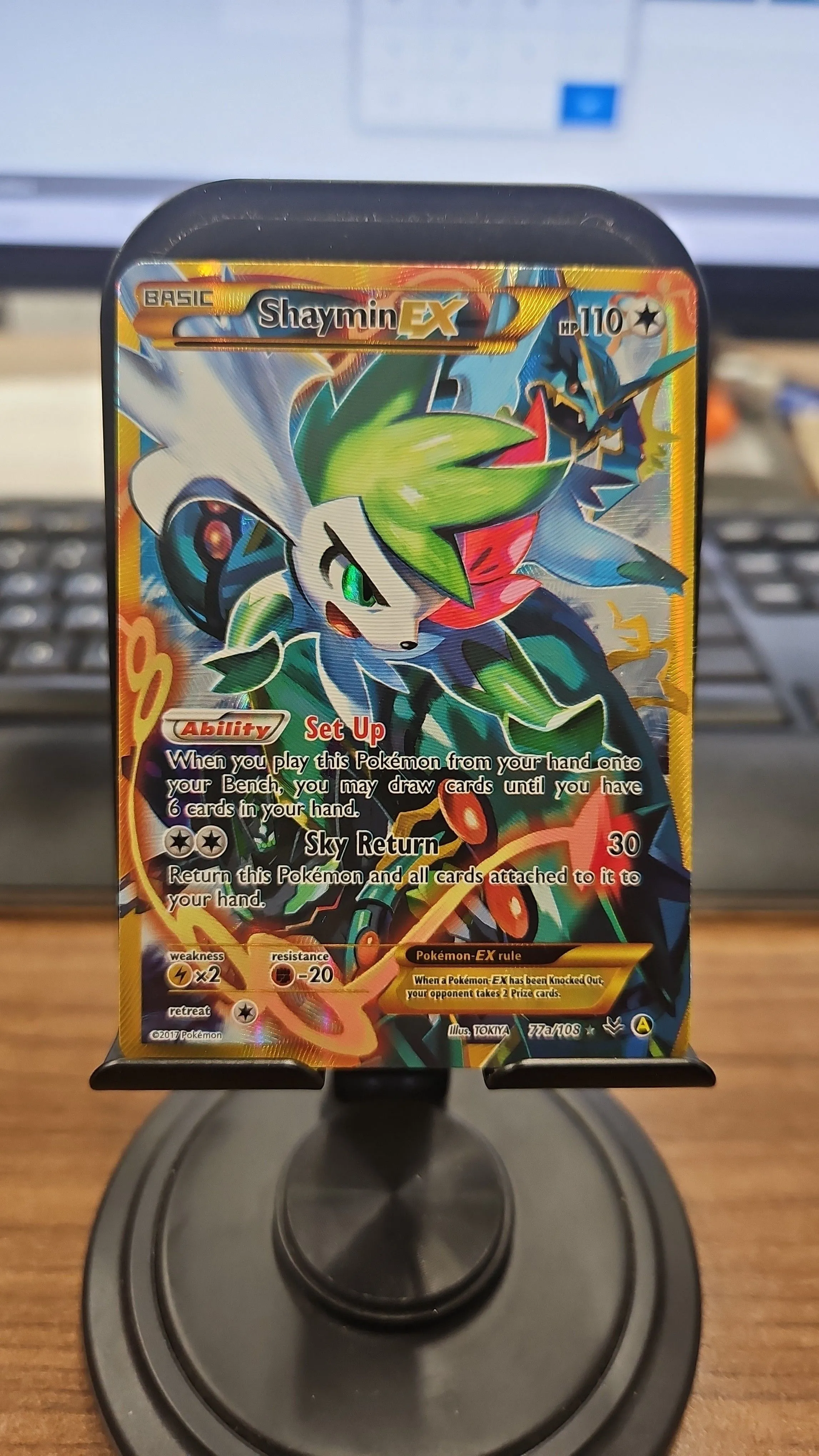 Shaymin EX - 77a/108 - Alternate Art Promos [PROMO] | Ozzie Collectables