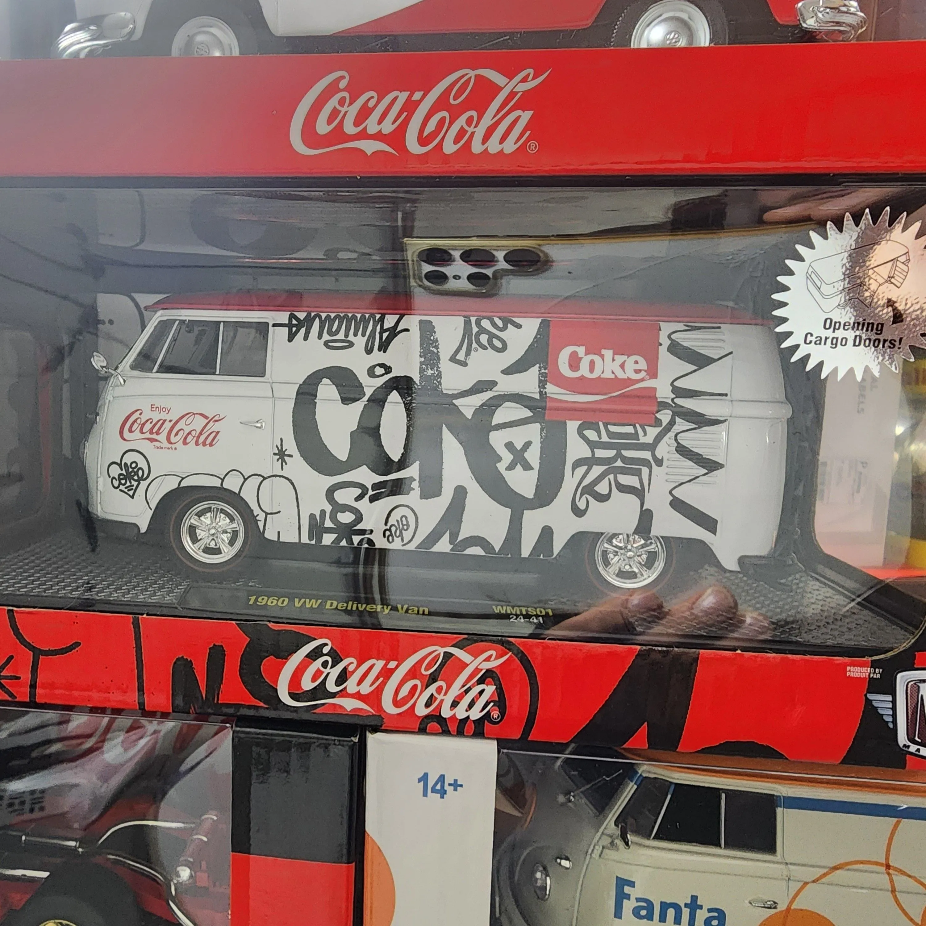Product image for M2 Machines Coca-Cola 1960 VW Delivery Van