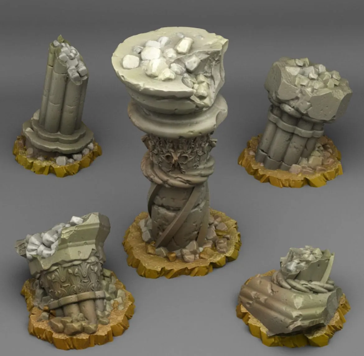 Product image for Fallen Greek Columns
