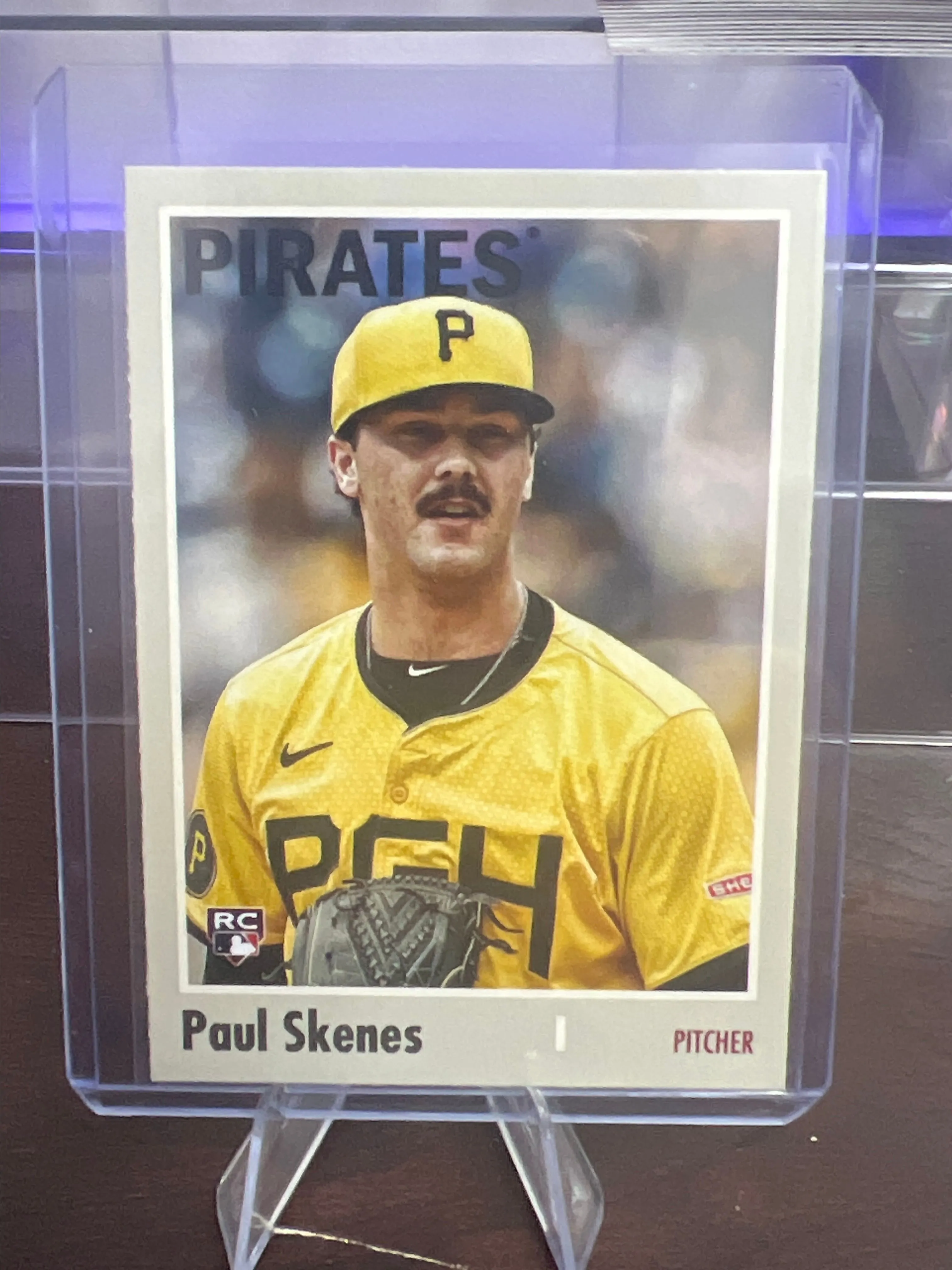 Product image for 2024 Topps Archives Paul Skenes RC Rookie #200 Pirates