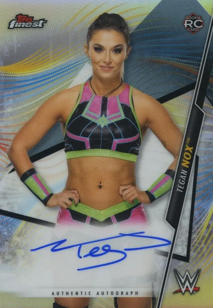 Product image for 2020 Topps Finest WWE Autograph Tegan Nox A-TN