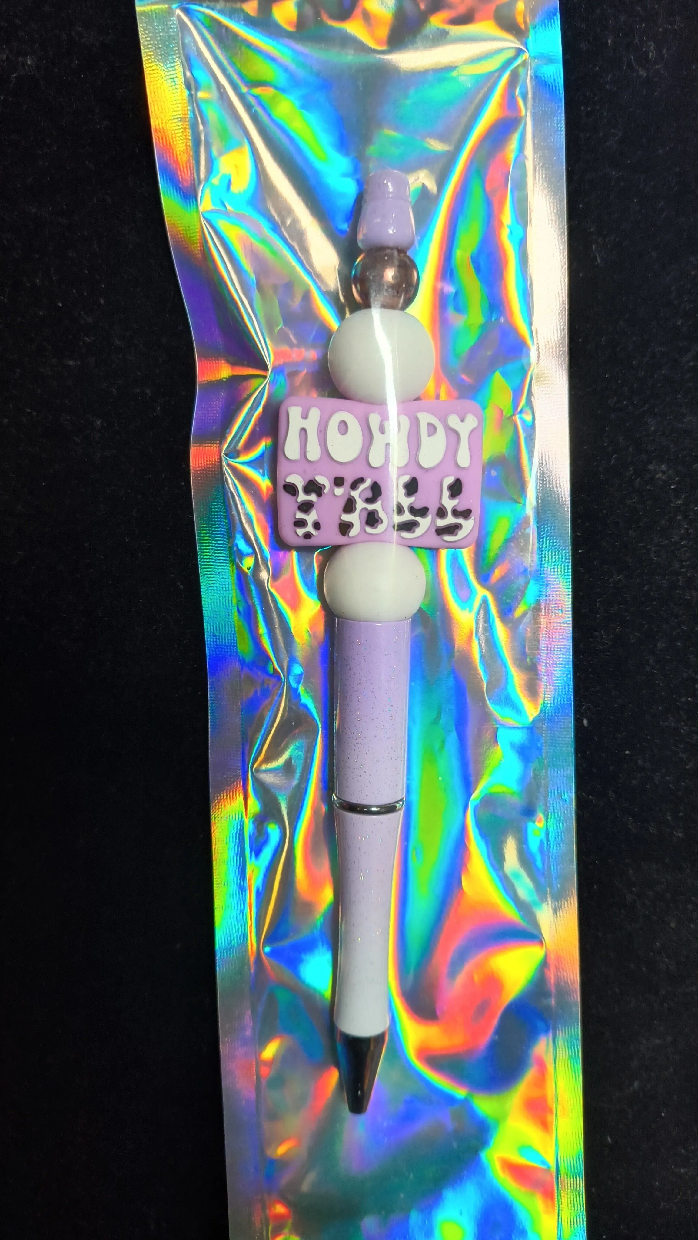 Product image for Beadable Pens - Purple to white ombre #200