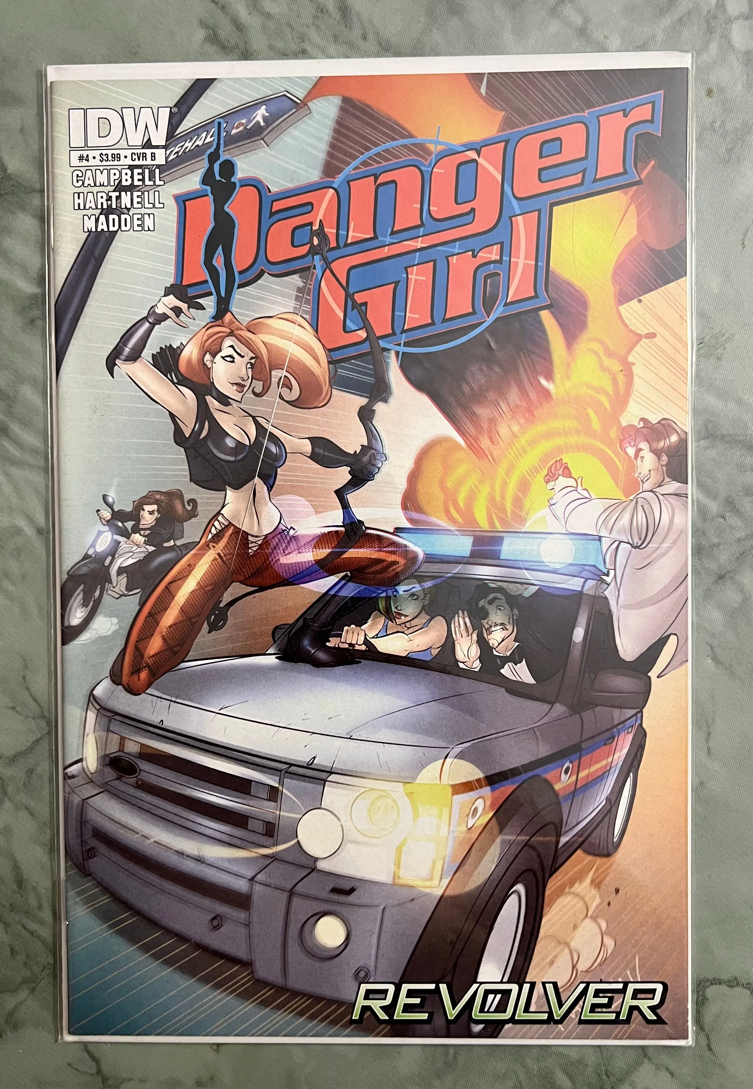 Product image for DANGER GIRL REVOLVER 4 VARIANT COVER 2012
