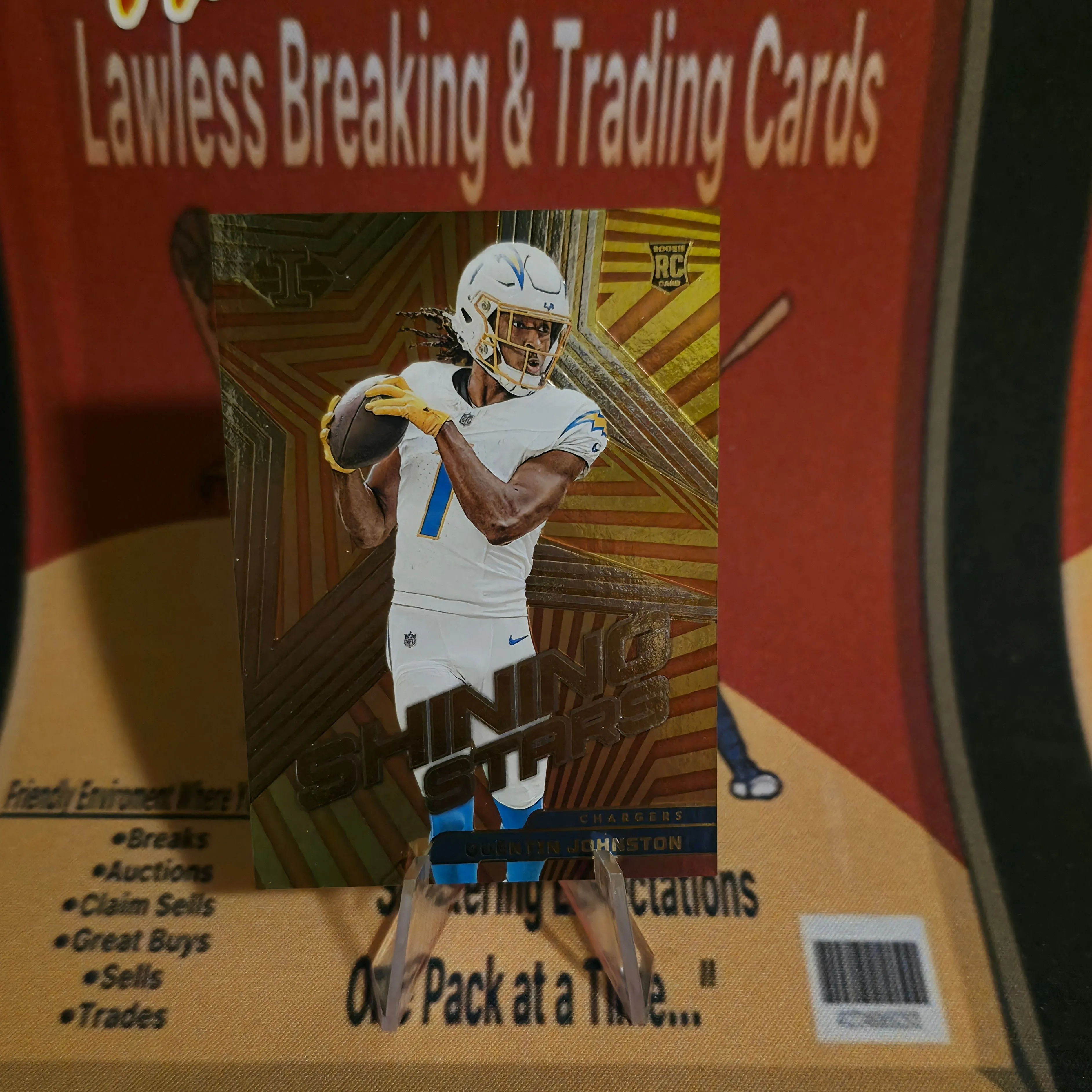 Product image for Quentin Johnston RC SHINING STARS 