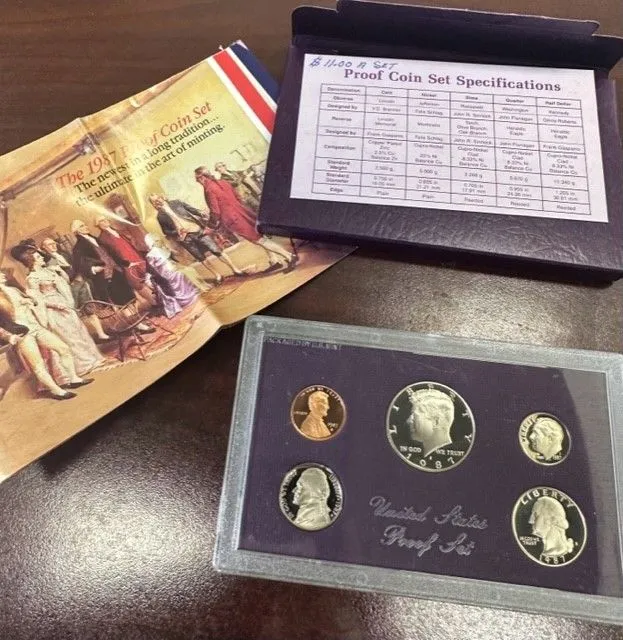 Product image for 1987 proof set