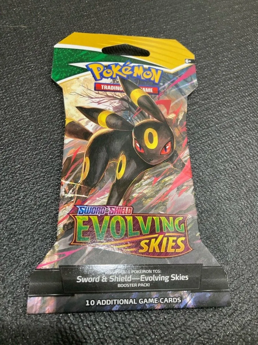 Sleeved Evolving Skies Booster Pack  Whatnot: Shop, Sell, Connect