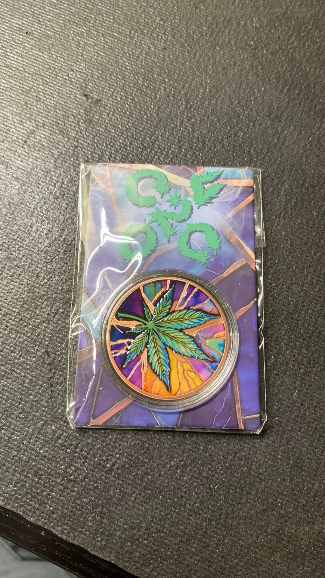 Product image for Cannabis colorized copper