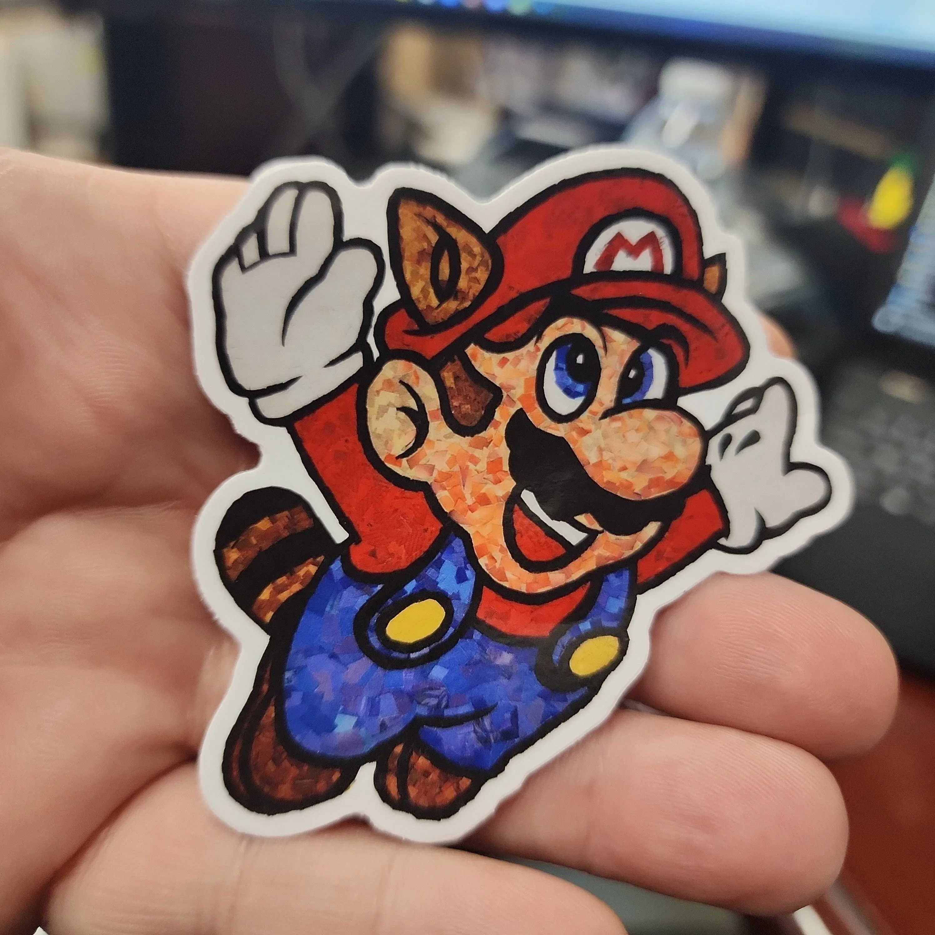 Product image for SUPER MARIO MOSAIC STICKER