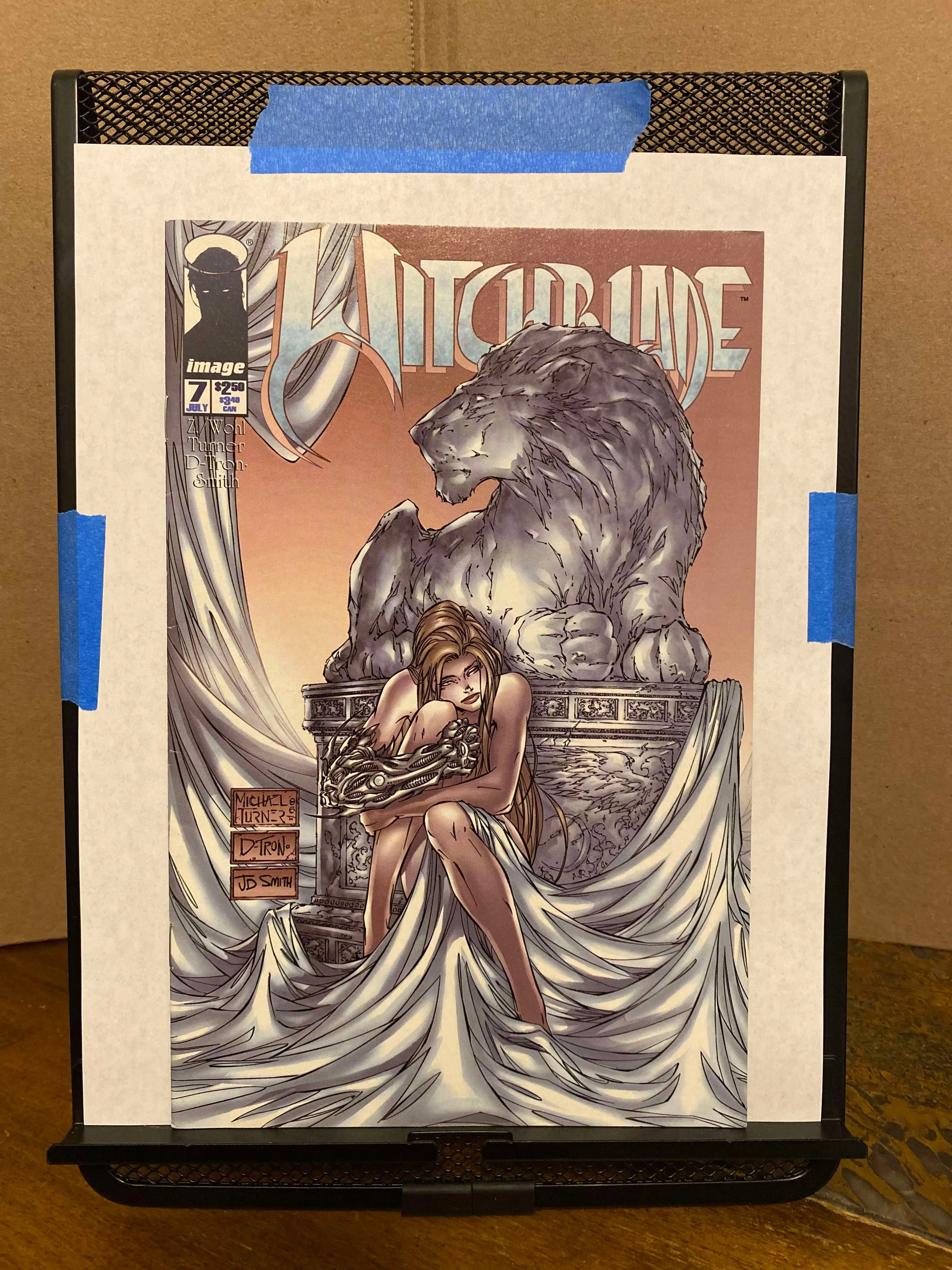 Product image for 7 Witchblade Michael Turner Image Comics 1996