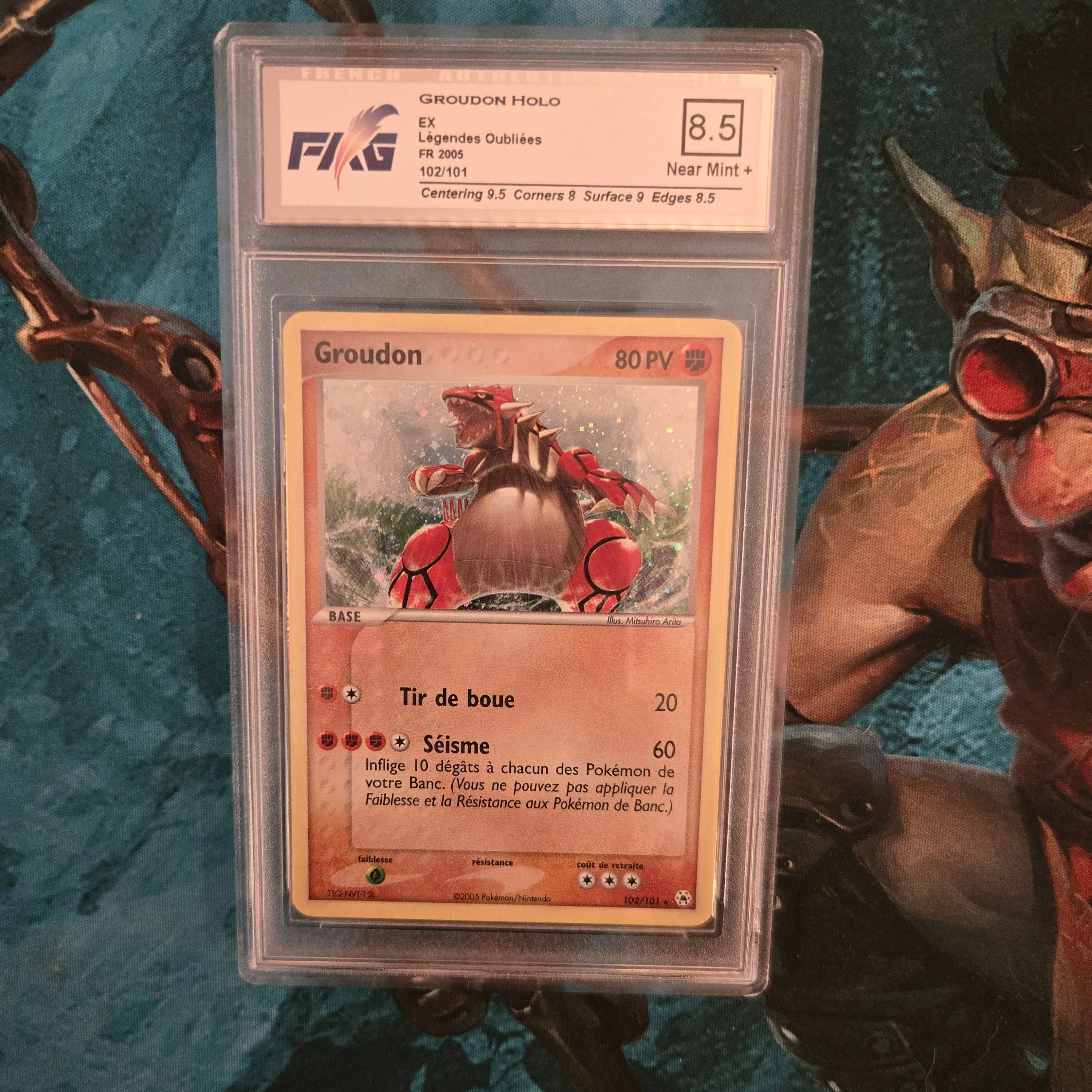 Product image for groudon holo 102/101