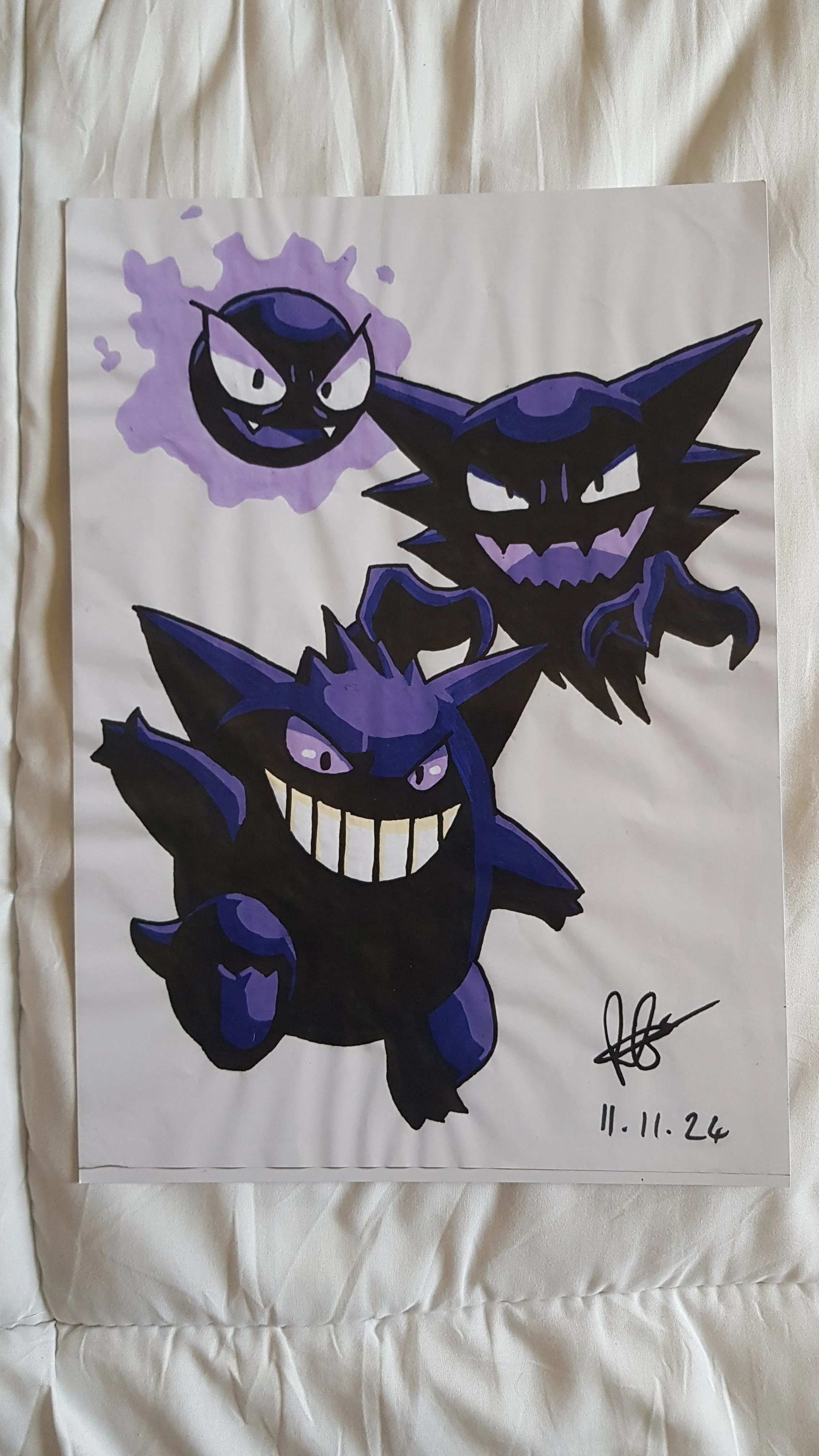 Product image for gengar print