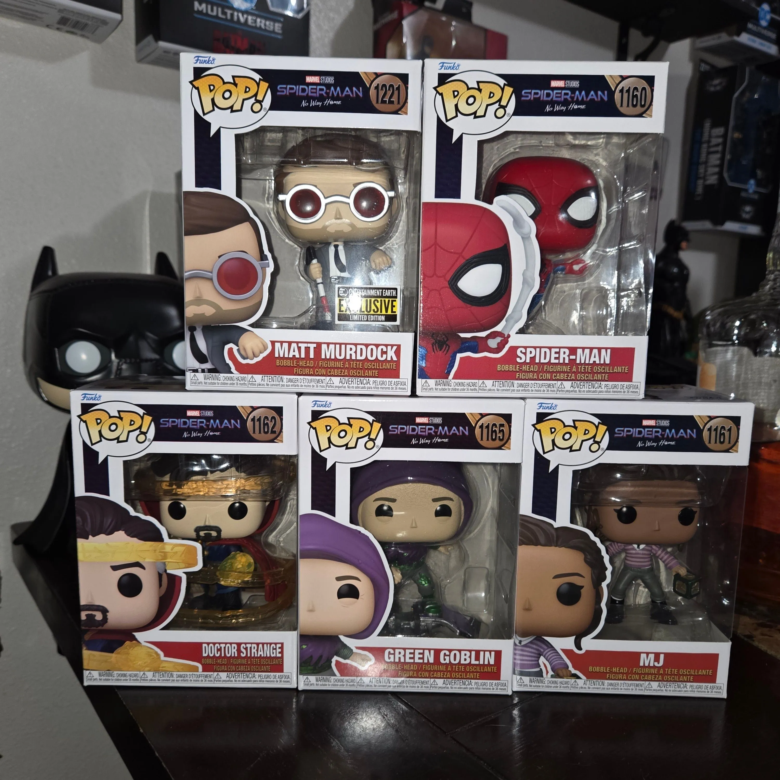Product image for Spider Man No Way Home Funko Pops
