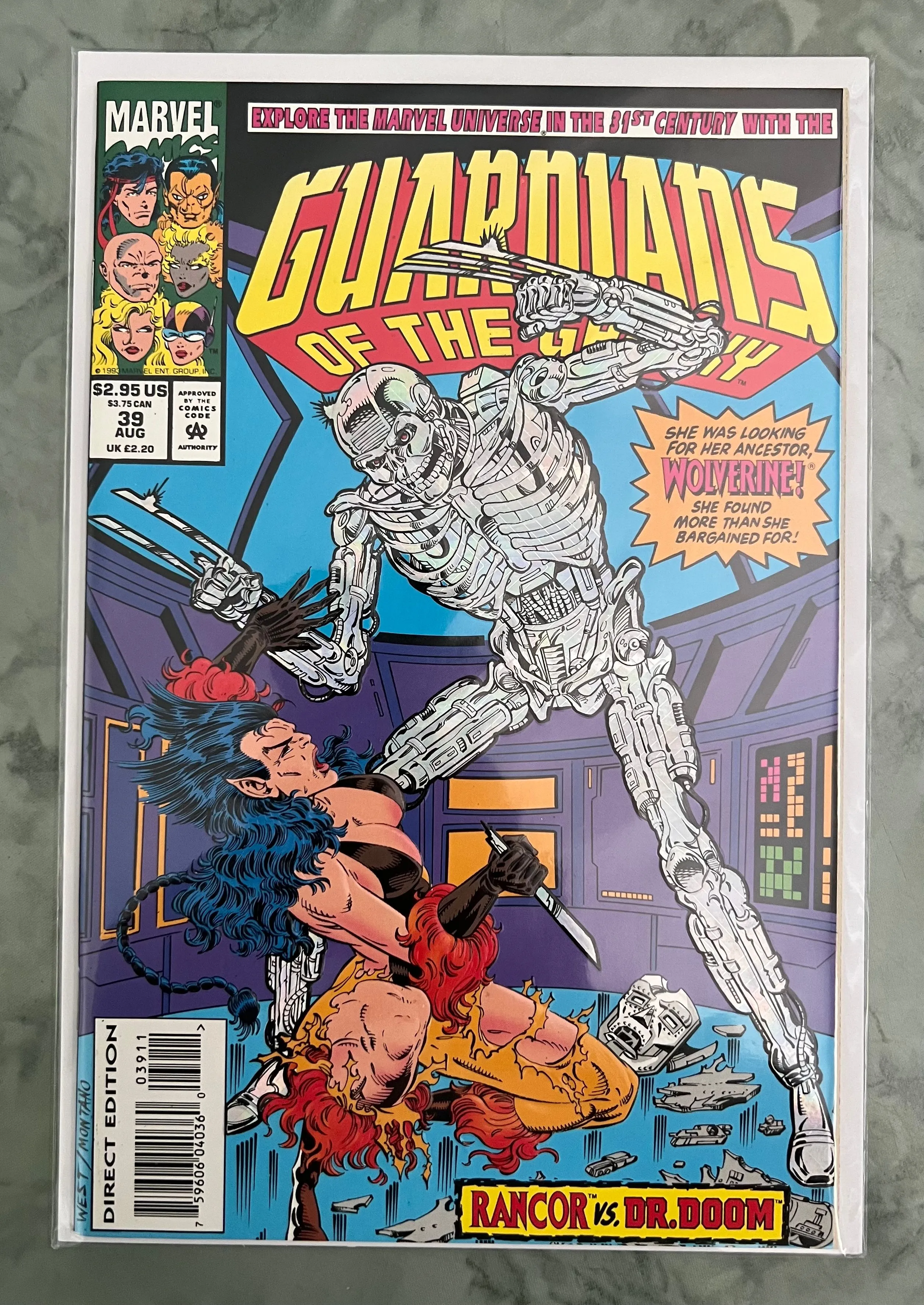 Product image for GUARDIANS OF THE GALAXY 39 FOIL EMBOSSED COVER