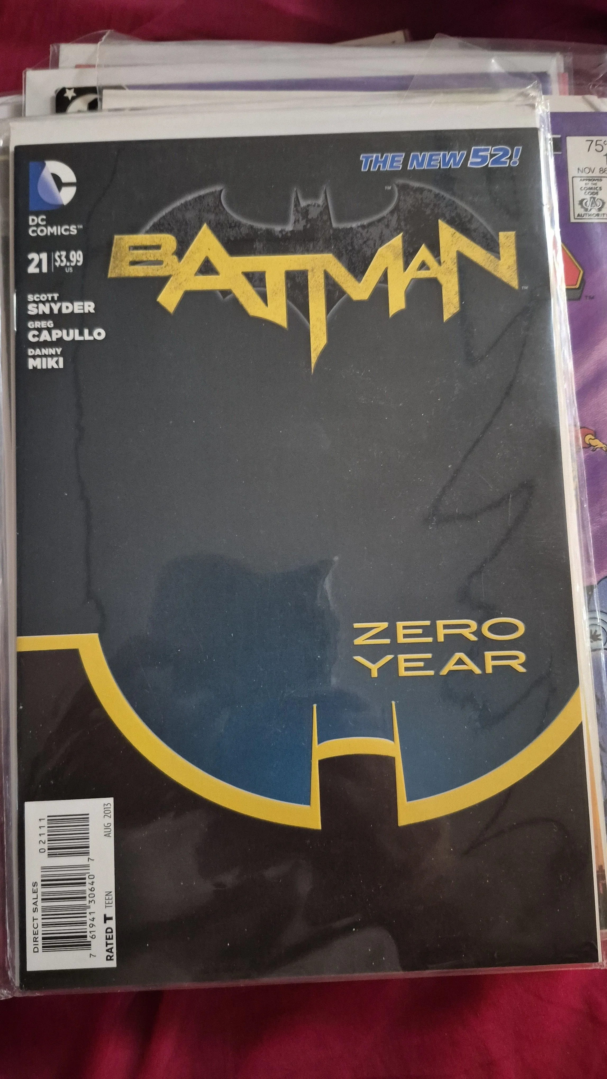 Product image for Batman #21 The New 52  Zero Year 1st Appearance Of Duke Thomas DC